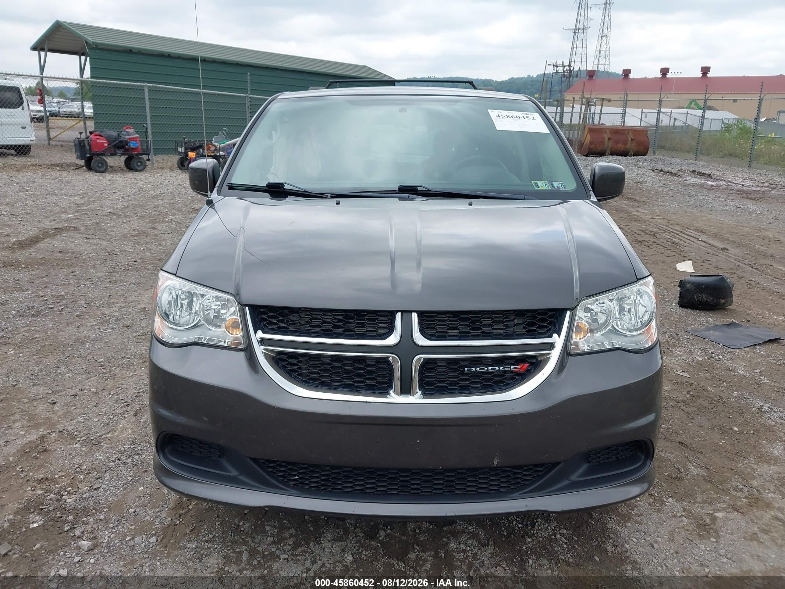 2015 Dodge Grand Caravan Sxt Gray vin: 2C4RDGCG8FR607095
