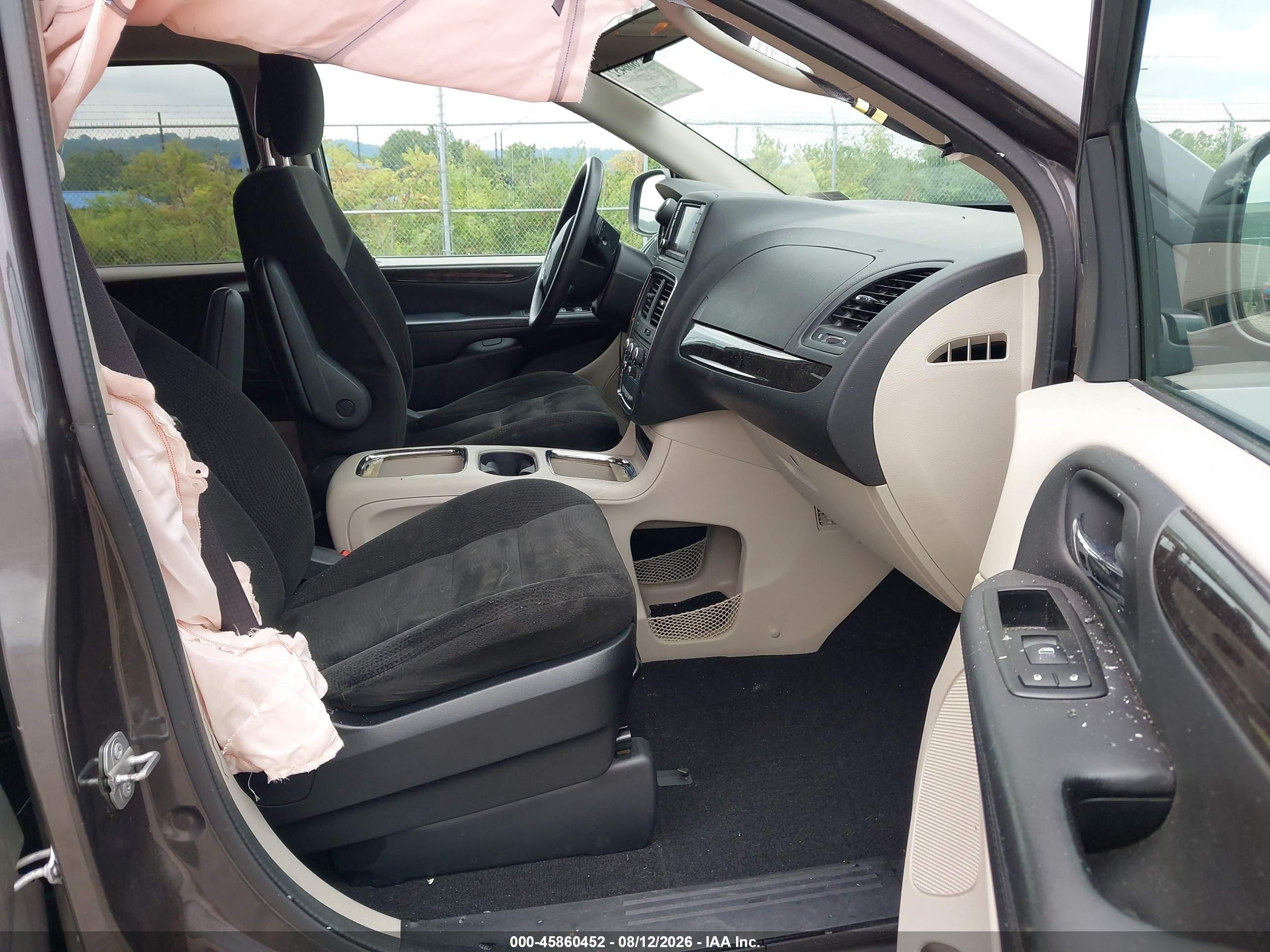2015 Dodge Grand Caravan Sxt Gray vin: 2C4RDGCG8FR607095
