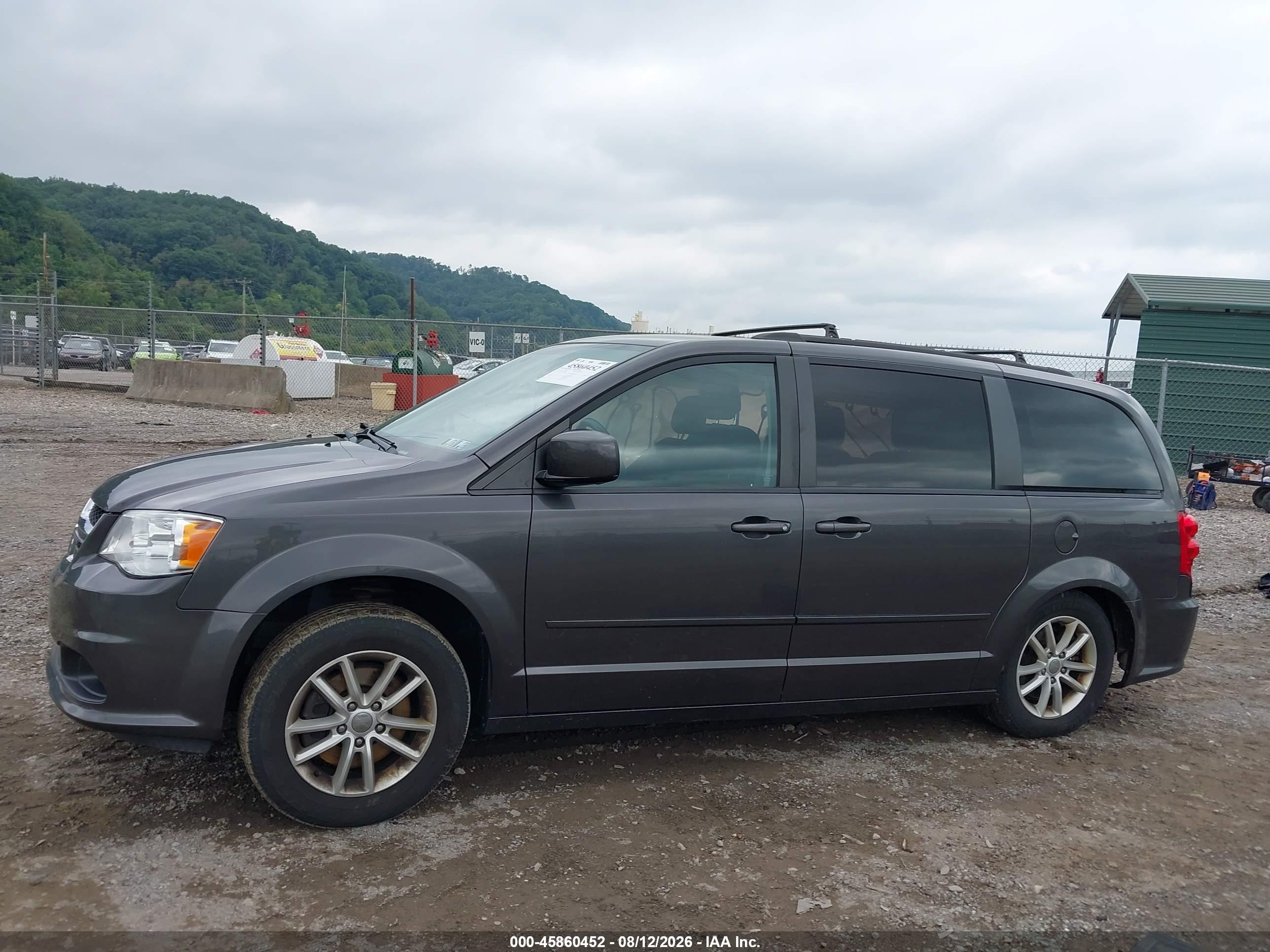 2015 Dodge Grand Caravan Sxt Gray vin: 2C4RDGCG8FR607095