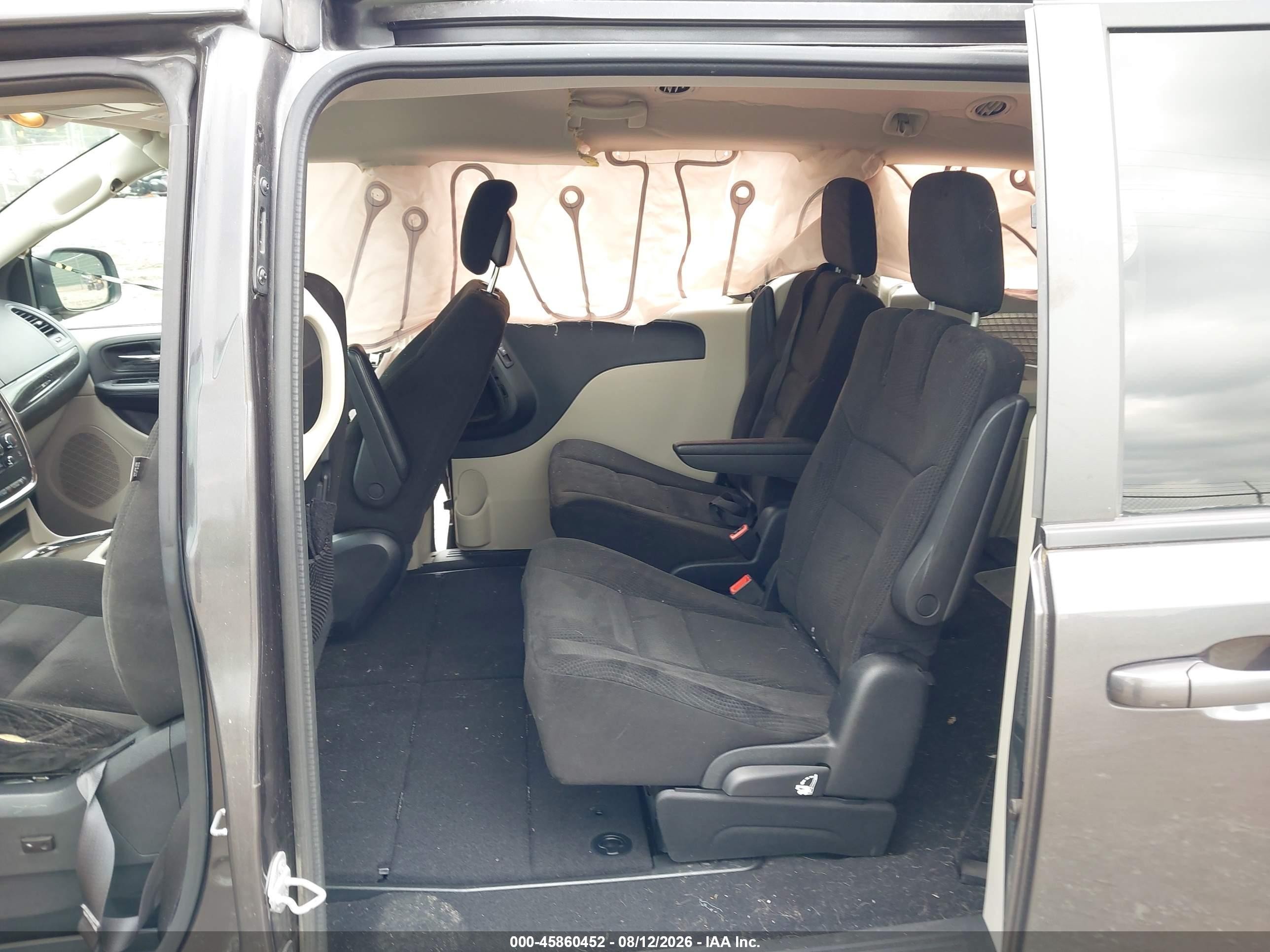 2015 Dodge Grand Caravan Sxt Gray vin: 2C4RDGCG8FR607095