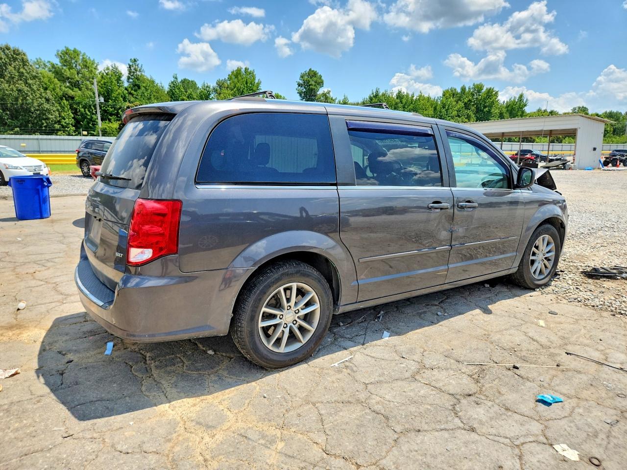 2015 Dodge Grand Caravan Sxt Gray vin: 2C4RDGCG8FR670925