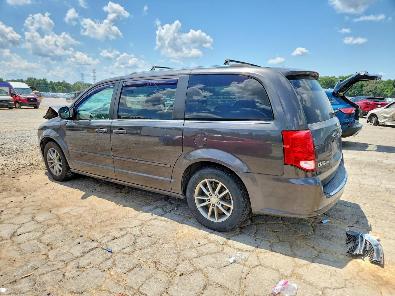2015 Dodge Grand Caravan Sxt Gray vin: 2C4RDGCG8FR670925