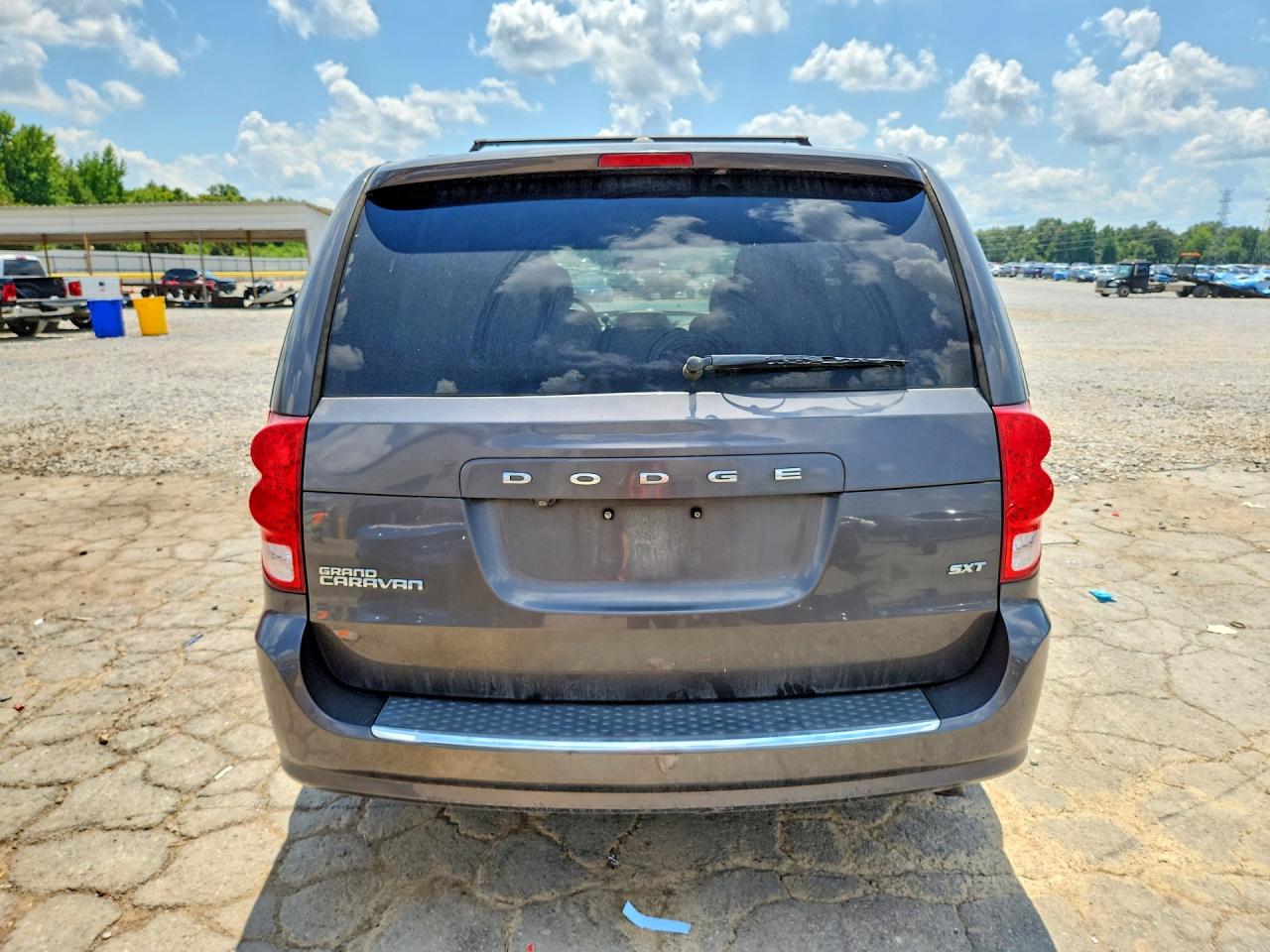 2015 Dodge Grand Caravan Sxt Gray vin: 2C4RDGCG8FR670925