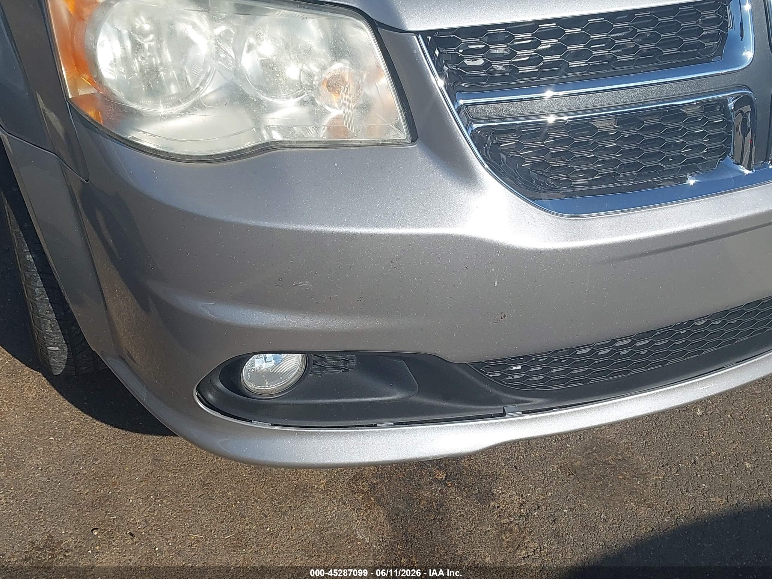 2015 Dodge Grand Caravan Sxt Plus Gray vin: 2C4RDGCG8FR736096
