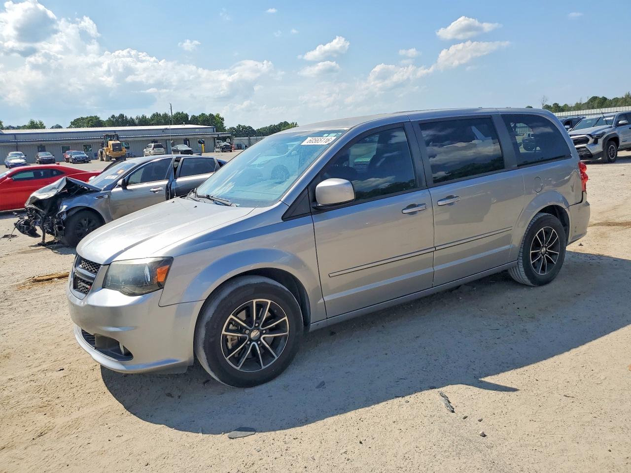2015 Dodge Grand Caravan Sxt Silver vin: 2C4RDGCG8FR746627