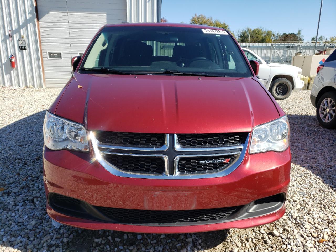 2016 Dodge Grand Caravan Sxt Red vin: 2C4RDGCG8GR273572