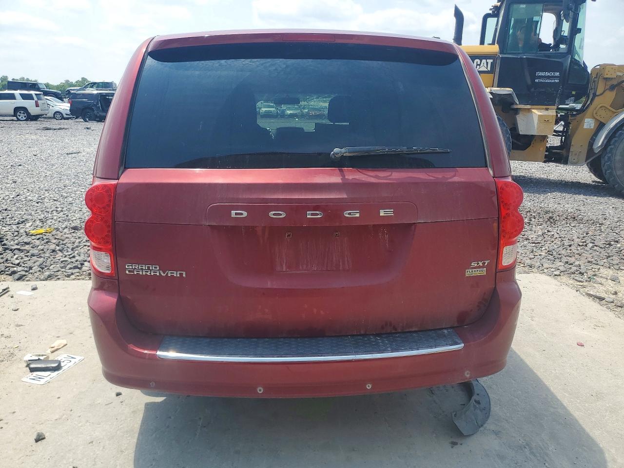 2016 Dodge Grand Caravan Sxt Burgundy vin: 2C4RDGCG8GR273572
