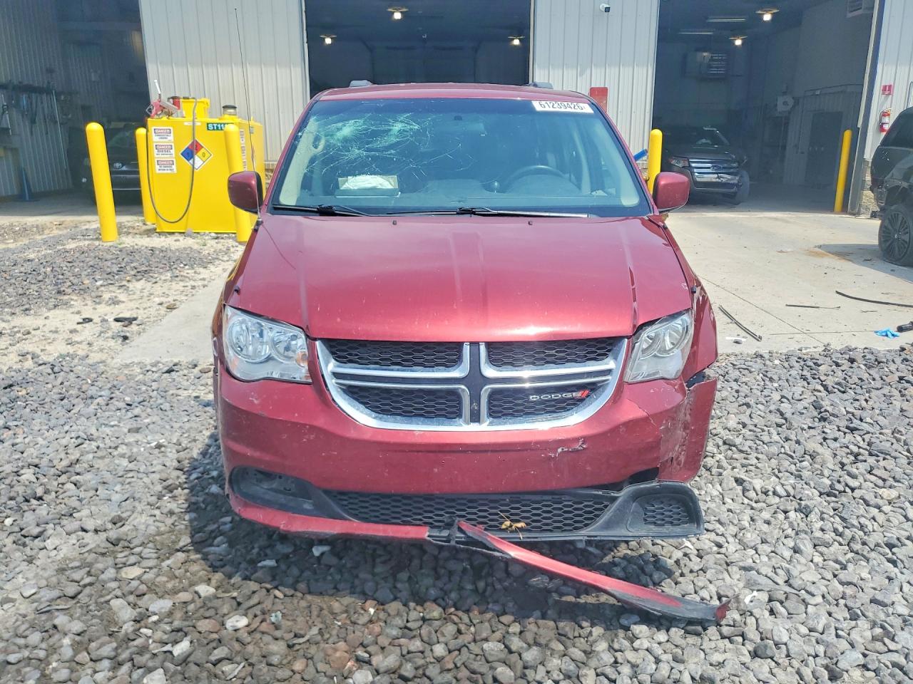 2016 Dodge Grand Caravan Sxt Burgundy vin: 2C4RDGCG8GR273572