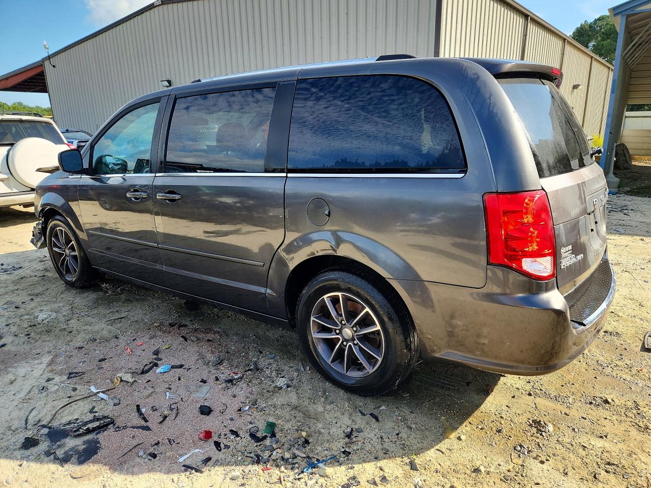 2016 Dodge Grand Caravan Sxt Gray vin: 2C4RDGCG8GR369279
