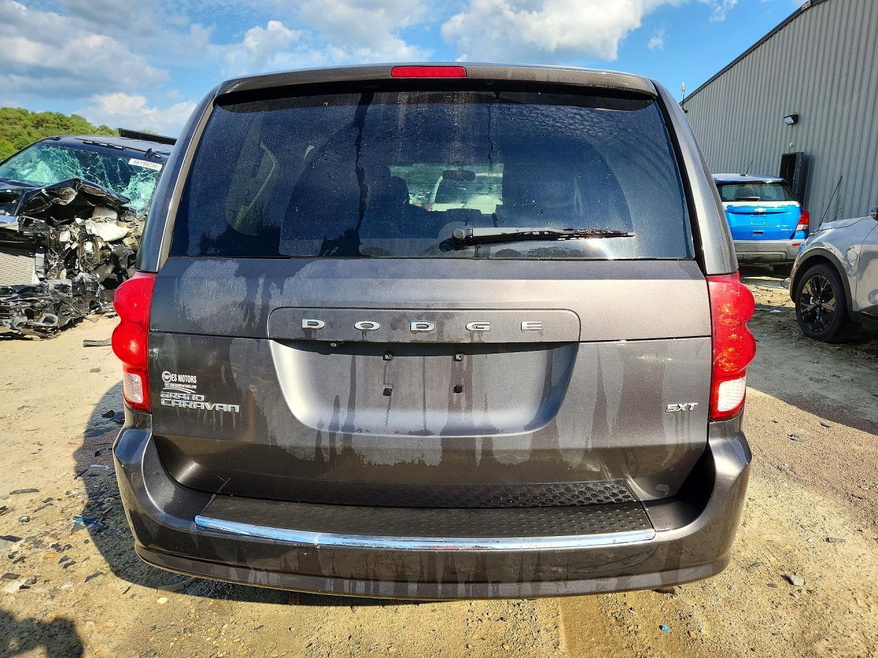 2016 Dodge Grand Caravan Sxt Gray vin: 2C4RDGCG8GR369279