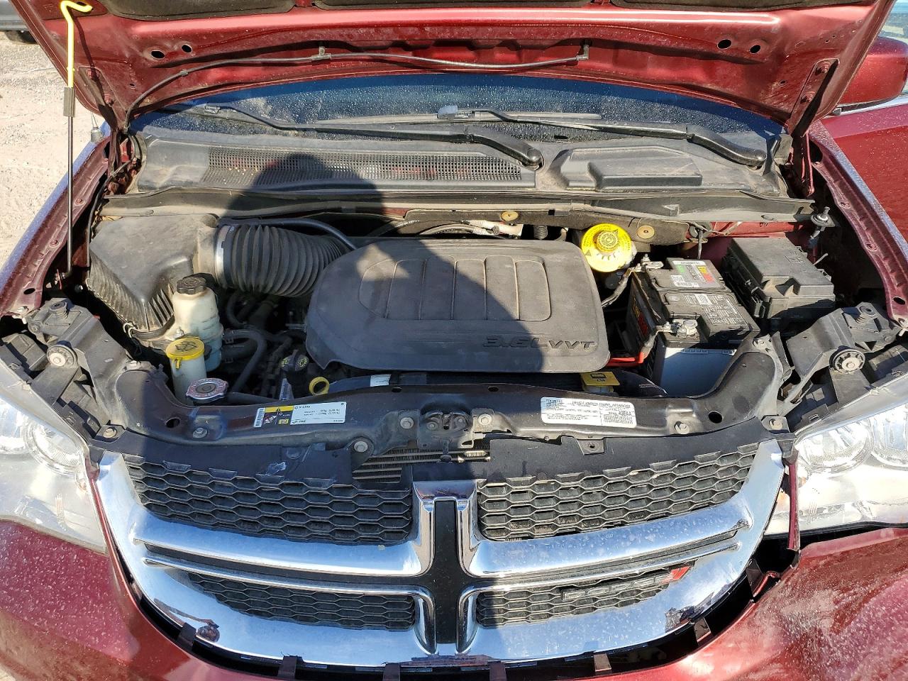 2019 Dodge Grand Caravan Sxt Бордовый vin: 2C4RDGCG8KR672586
