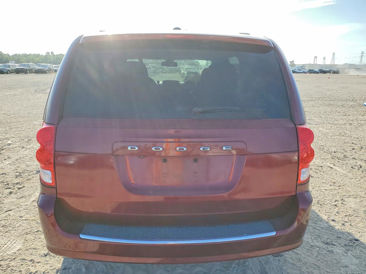 2019 Dodge Grand Caravan Sxt Бордовый vin: 2C4RDGCG8KR672586