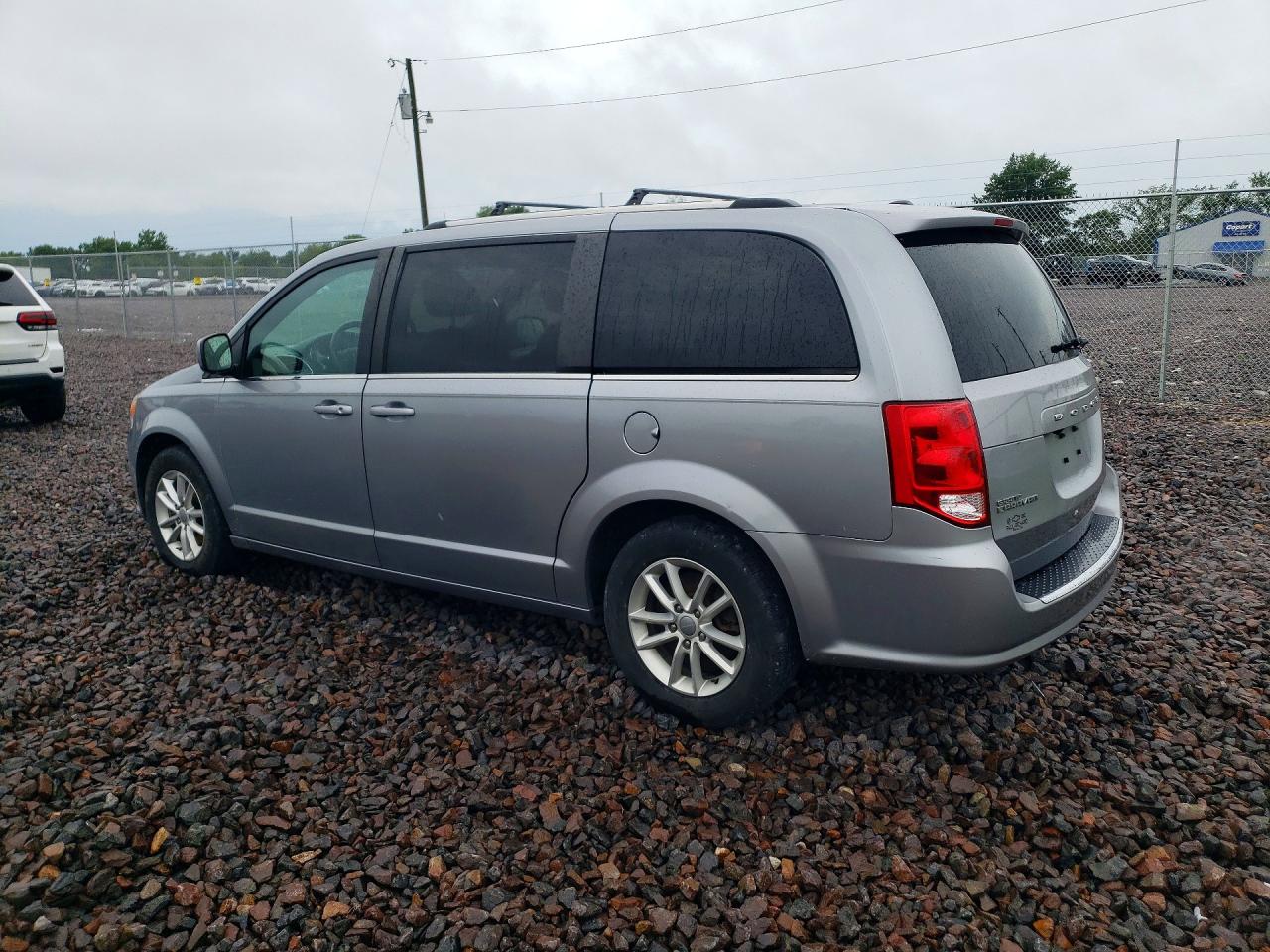 2019 Dodge Grand Caravan Sxt Gray vin: 2C4RDGCG8KR802866