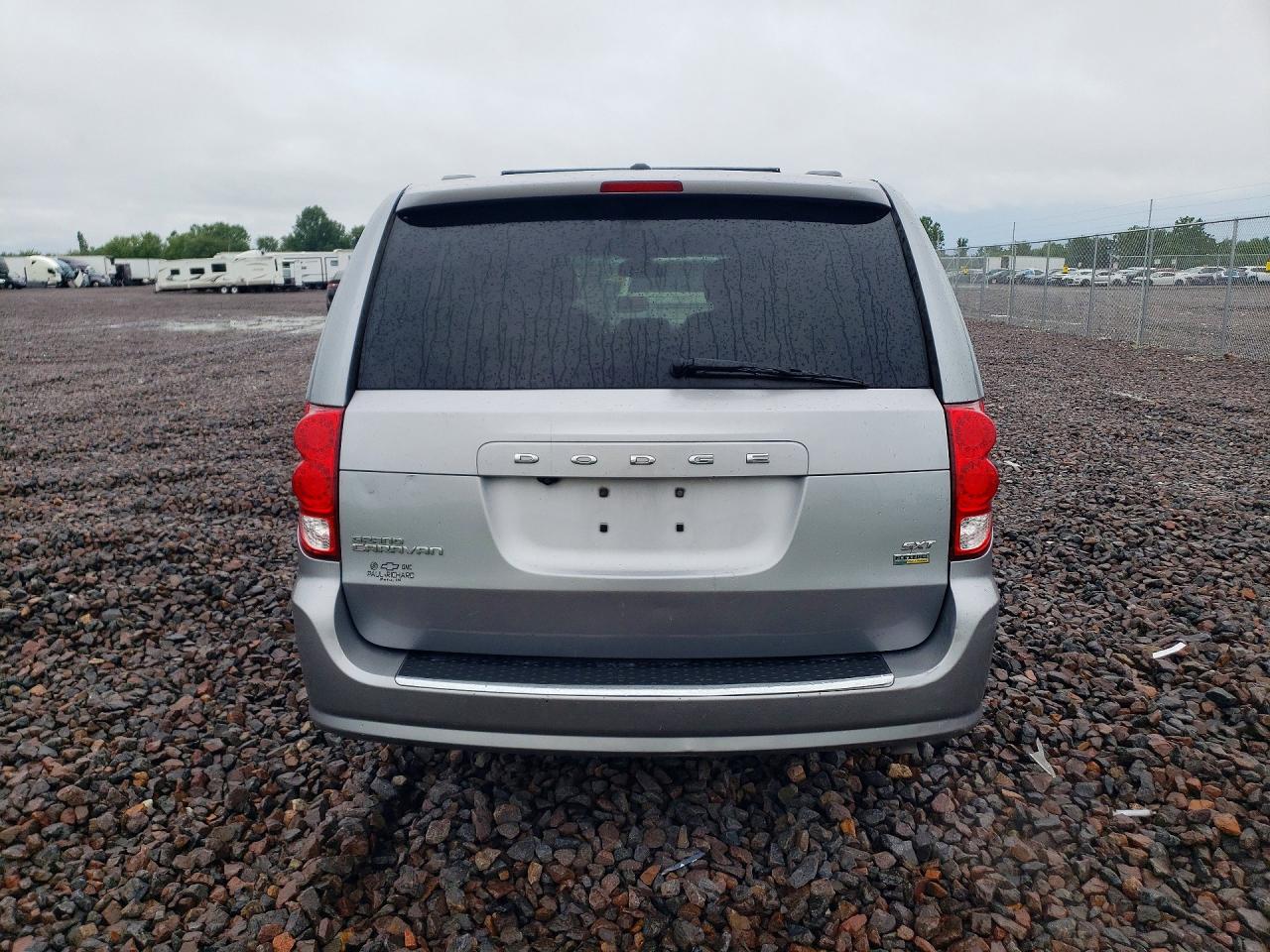 2019 Dodge Grand Caravan Sxt Gray vin: 2C4RDGCG8KR802866