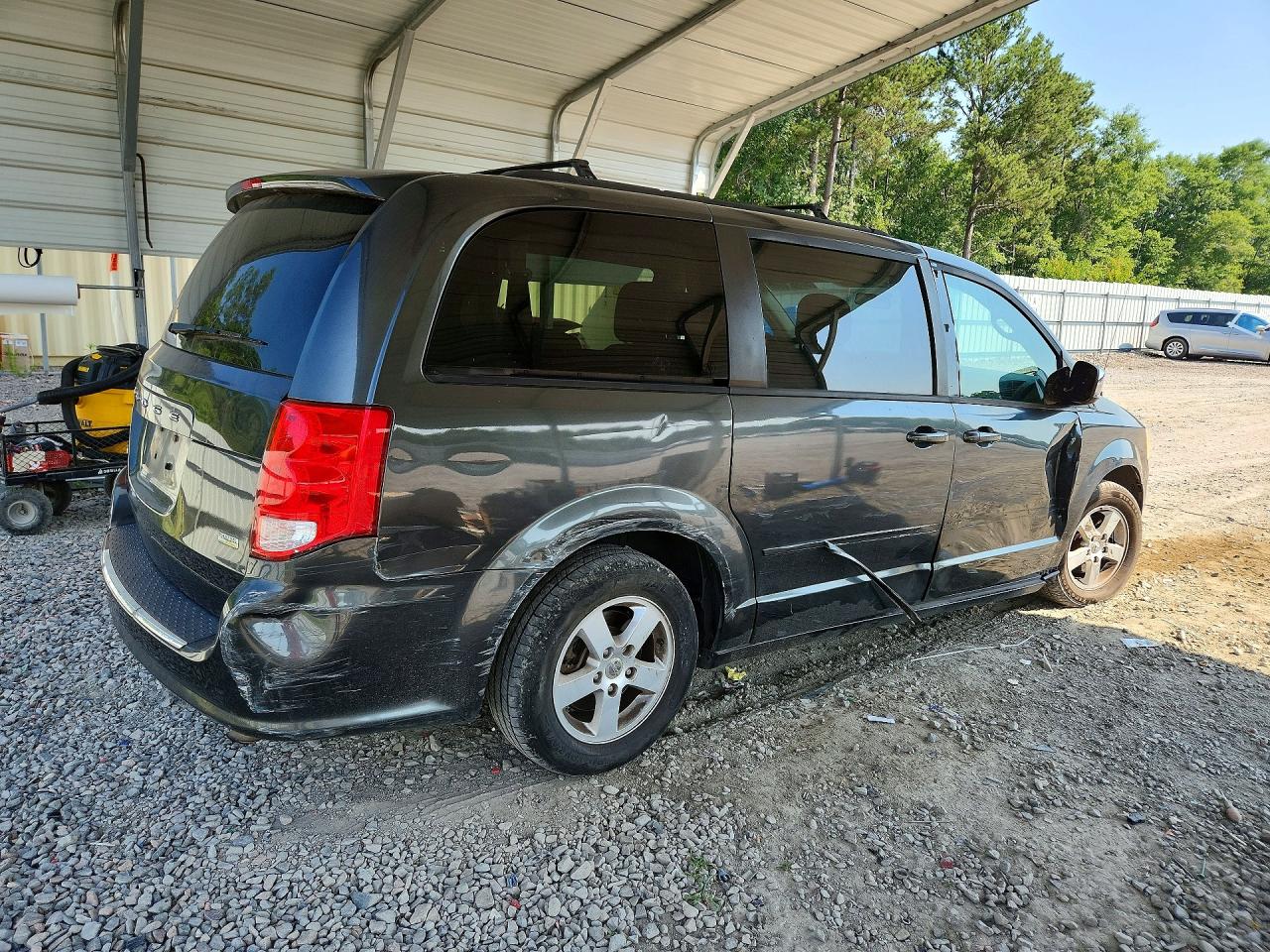 2012 Dodge Grand Caravan Sxt Черный vin: 2C4RDGCG9CR166430