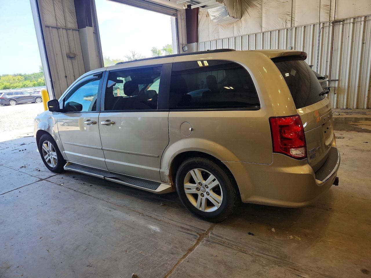 2012 Dodge Grand Caravan Sxt Silver vin: 2C4RDGCG9CR302720