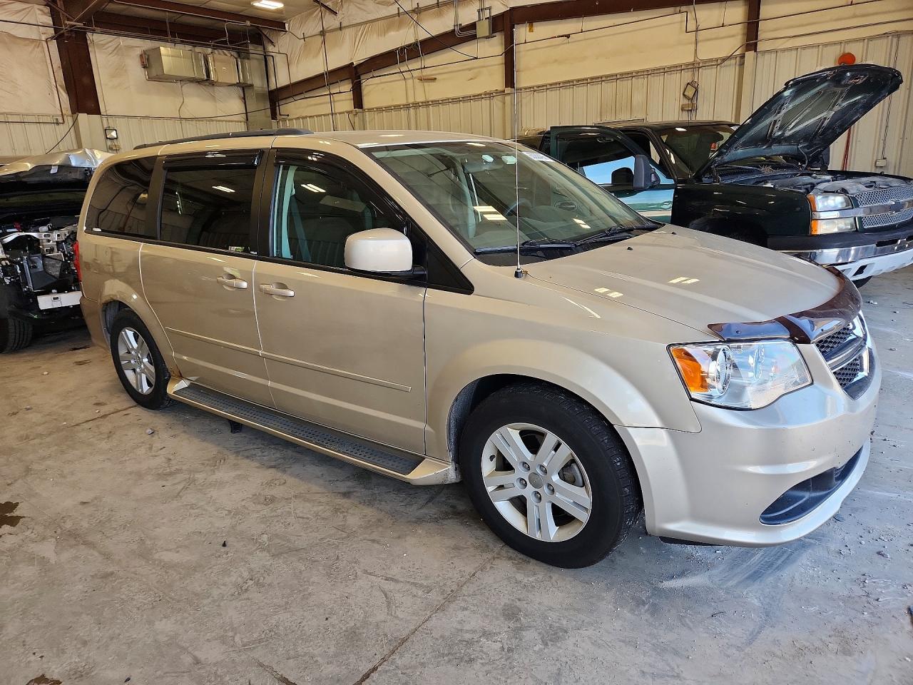 2012 Dodge Grand Caravan Sxt Silver vin: 2C4RDGCG9CR302720