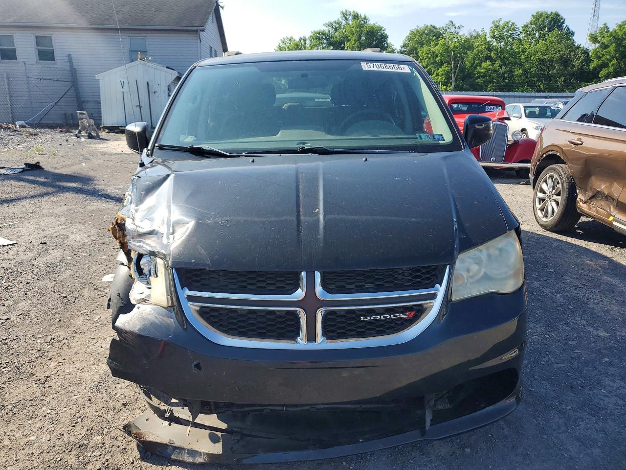 2012 Dodge Grand Caravan Sxt Black vin: 2C4RDGCG9CR329500