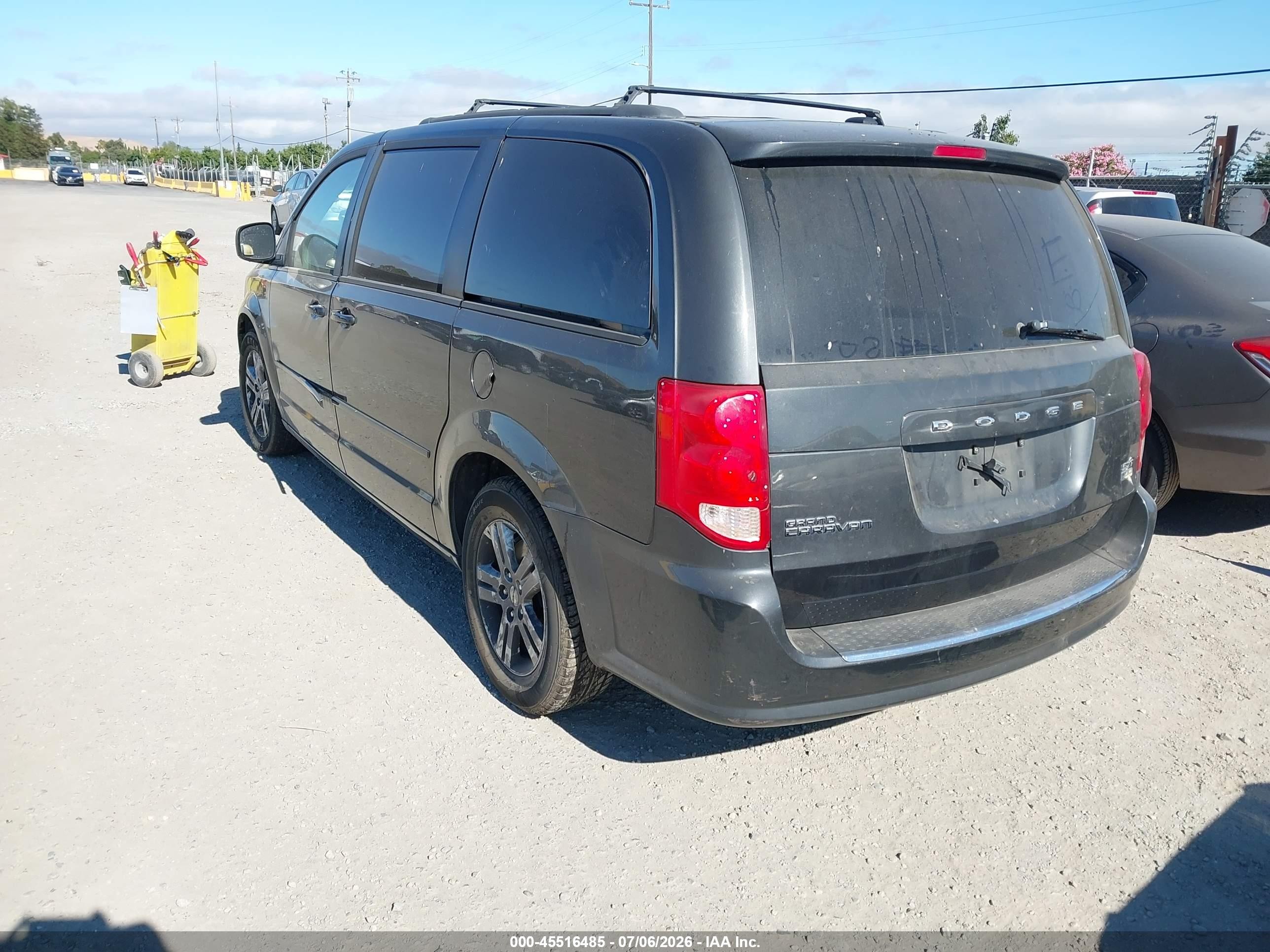2012 Dodge Grand Caravan Sxt Black vin: 2C4RDGCG9CR374128