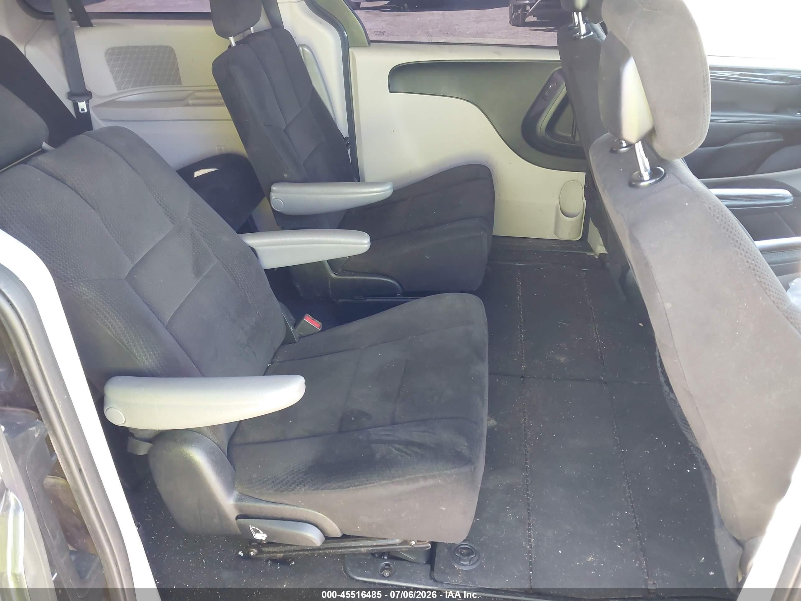 2012 Dodge Grand Caravan Sxt Black vin: 2C4RDGCG9CR374128