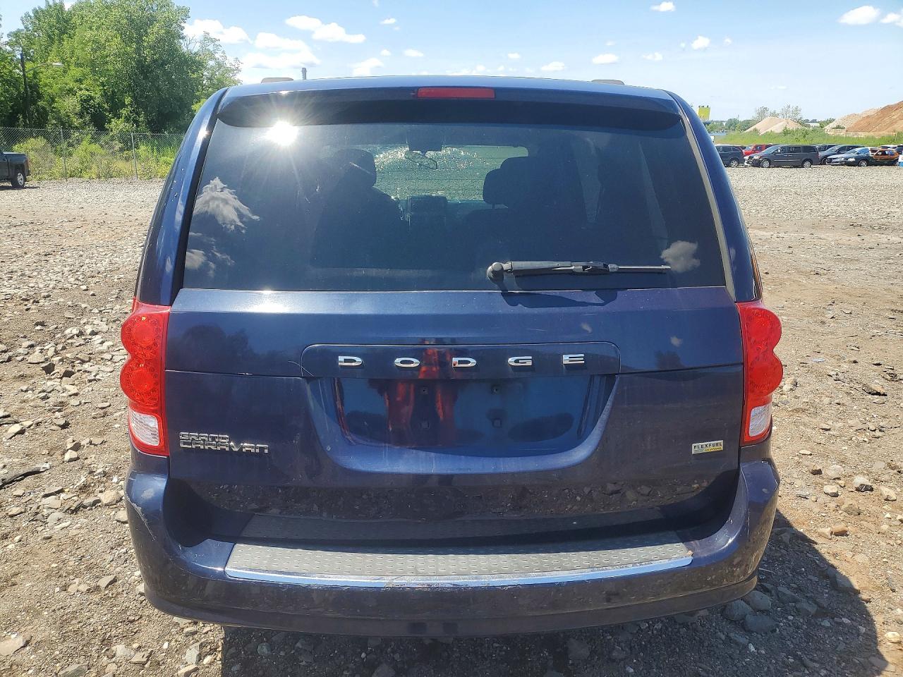 2012 Dodge Grand Caravan Sxt Blue vin: 2C4RDGCG9CR378549