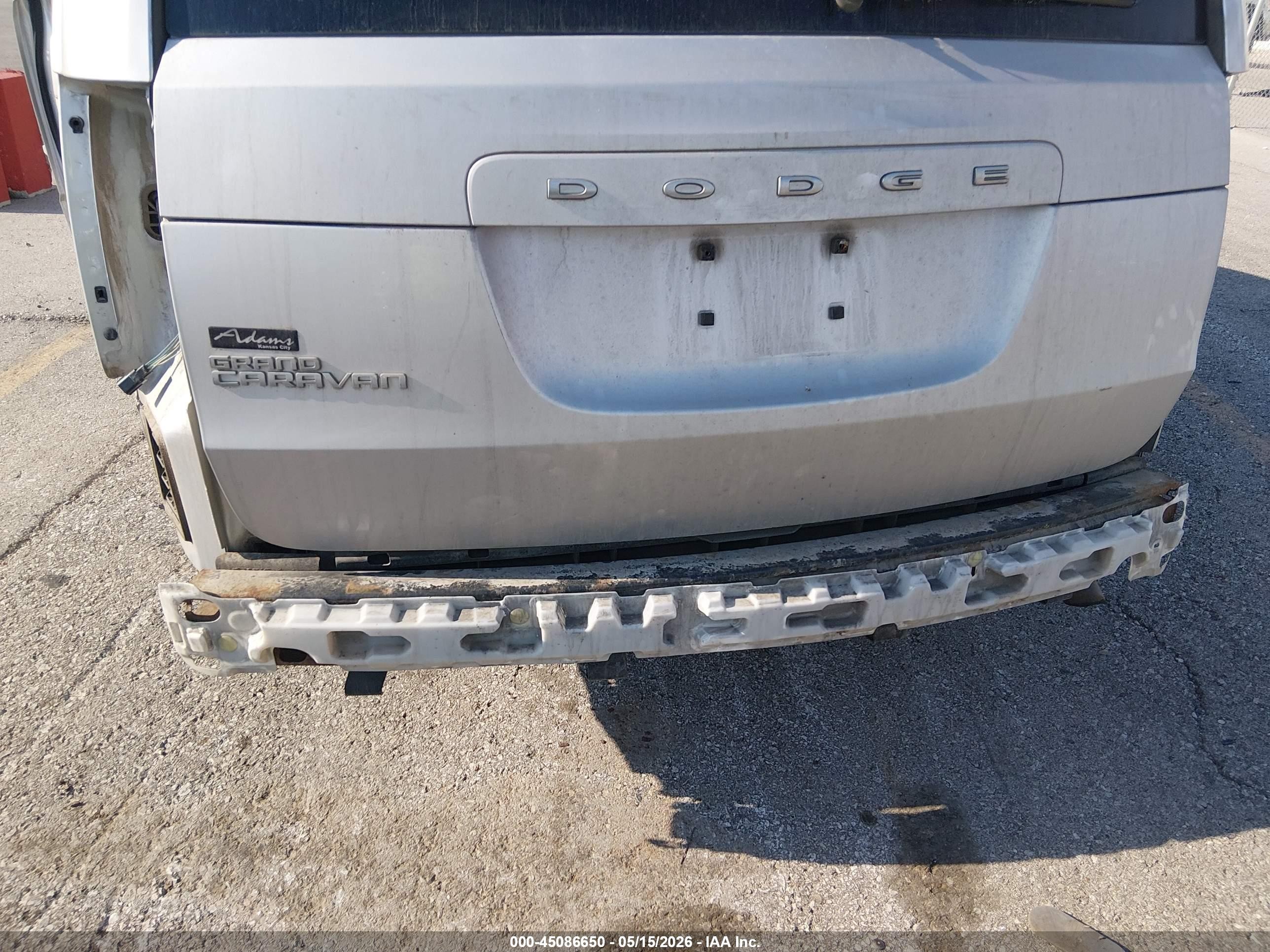 2012 Dodge Grand Caravan Sxt Silver vin: 2C4RDGCG9CR394833