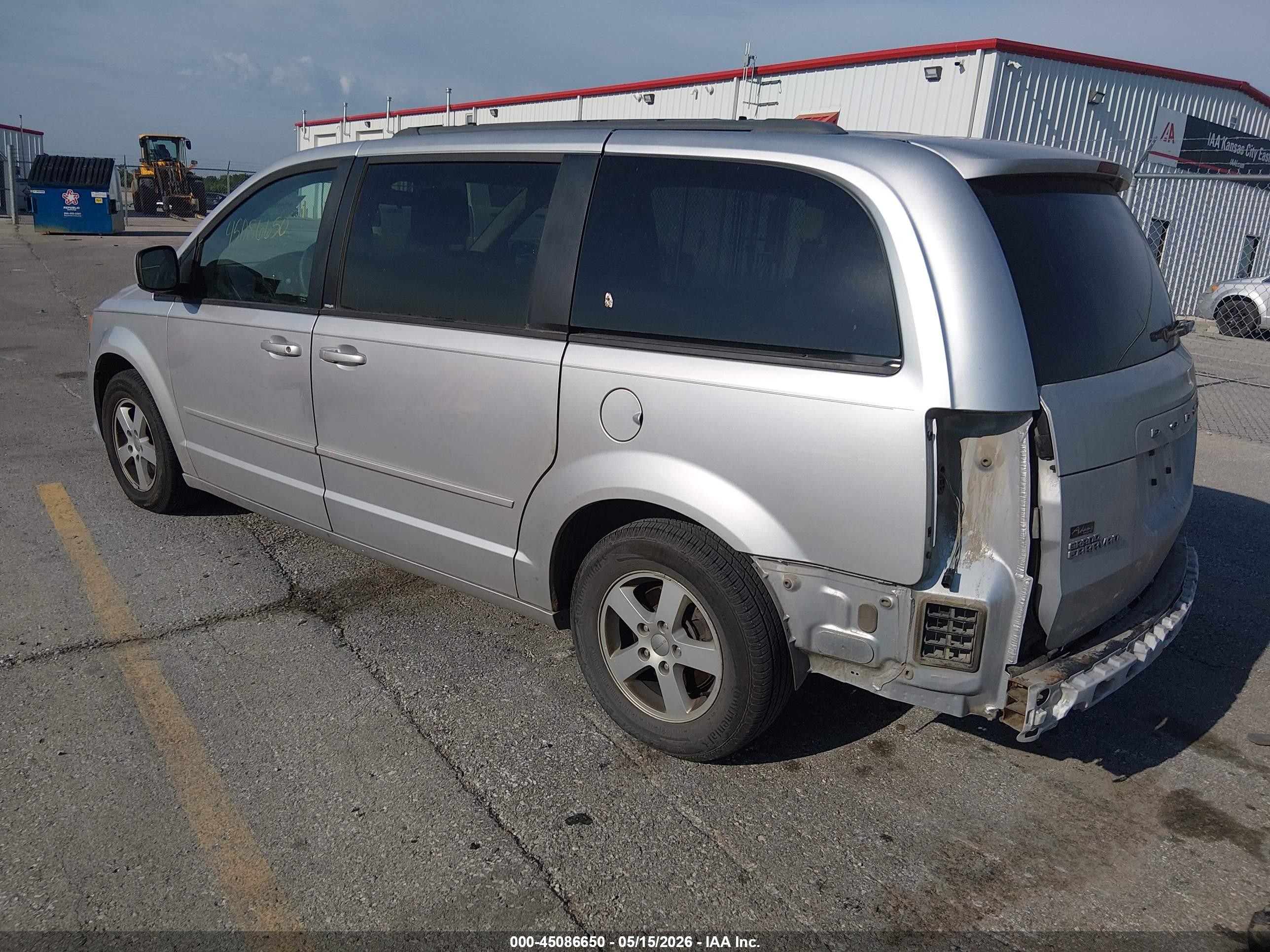 2012 Dodge Grand Caravan Sxt Silver vin: 2C4RDGCG9CR394833
