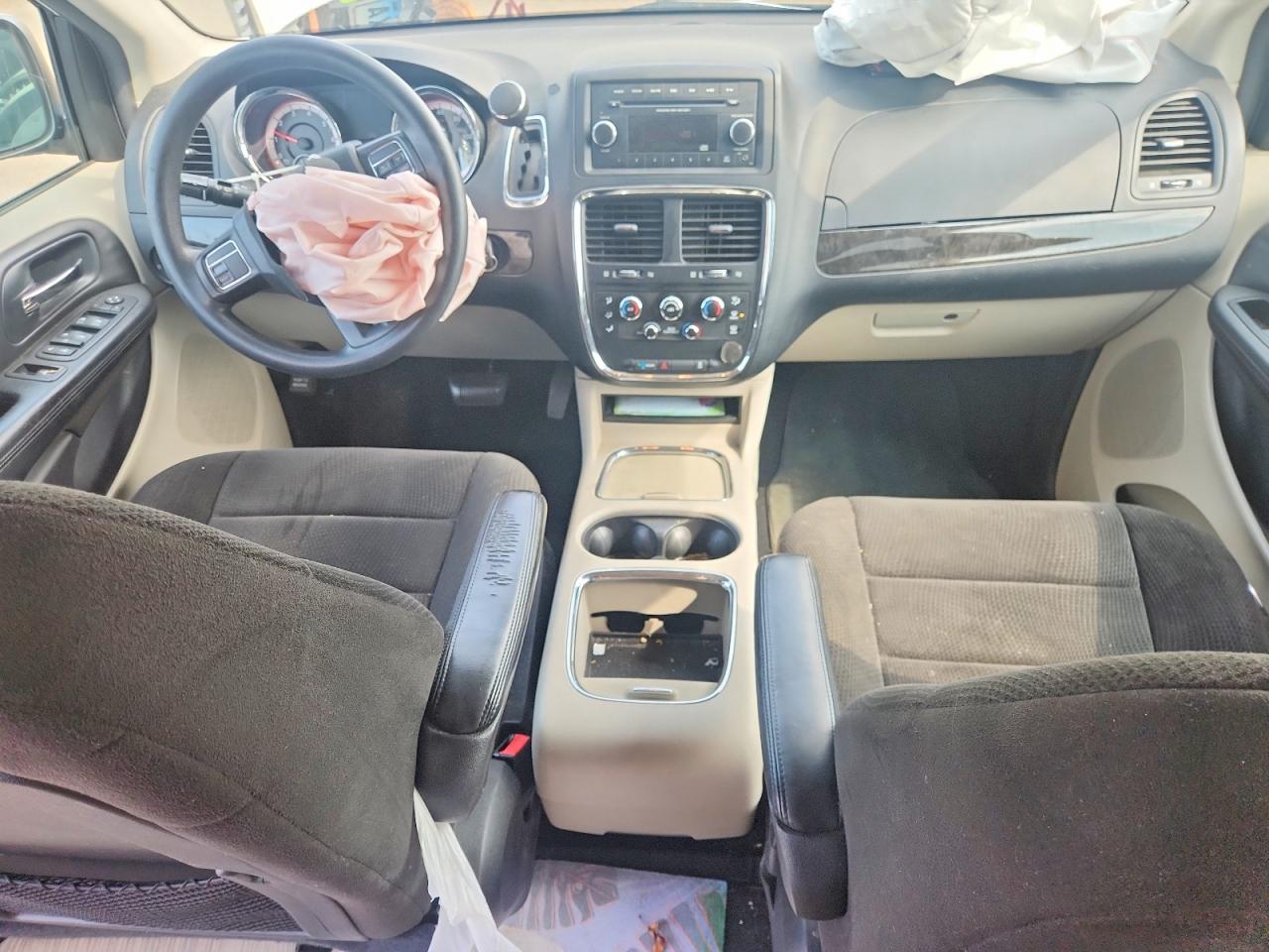 2013 Dodge Grand Caravan Sxt White vin: 2C4RDGCG9DR551715