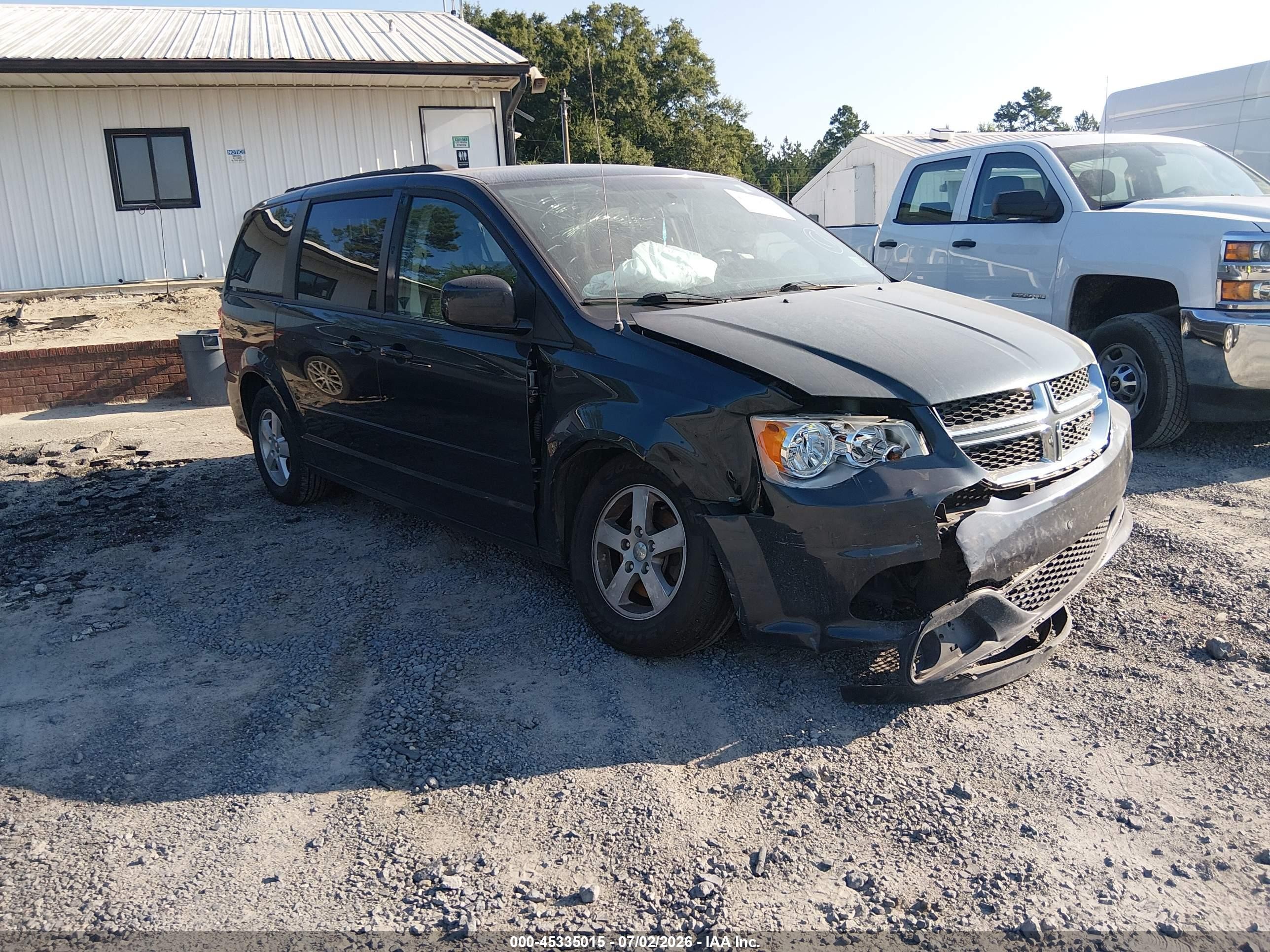 2013 Dodge Grand Caravan Sxt Dark Blue vin: 2C4RDGCG9DR591096