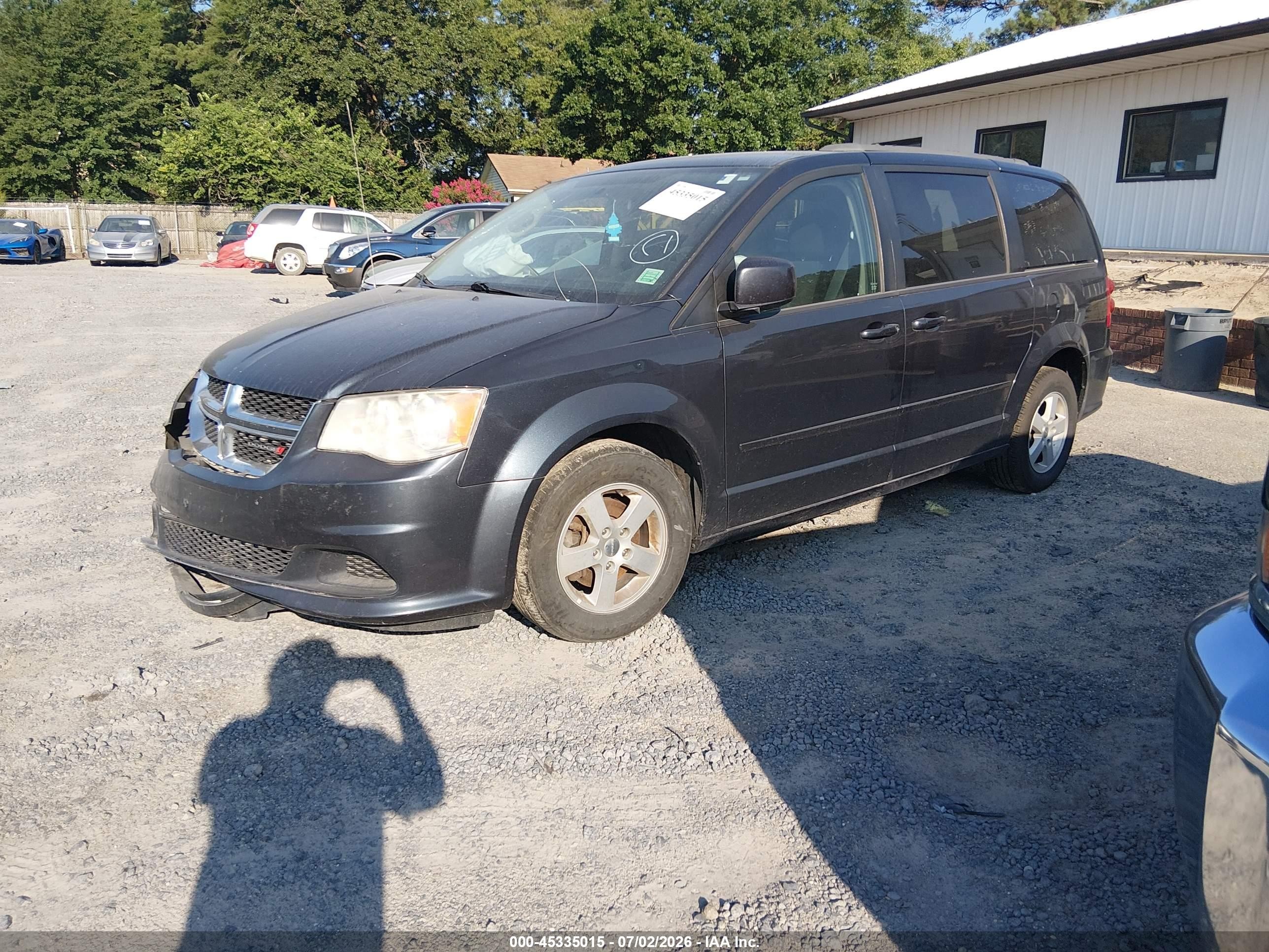 2013 Dodge Grand Caravan Sxt Dark Blue vin: 2C4RDGCG9DR591096
