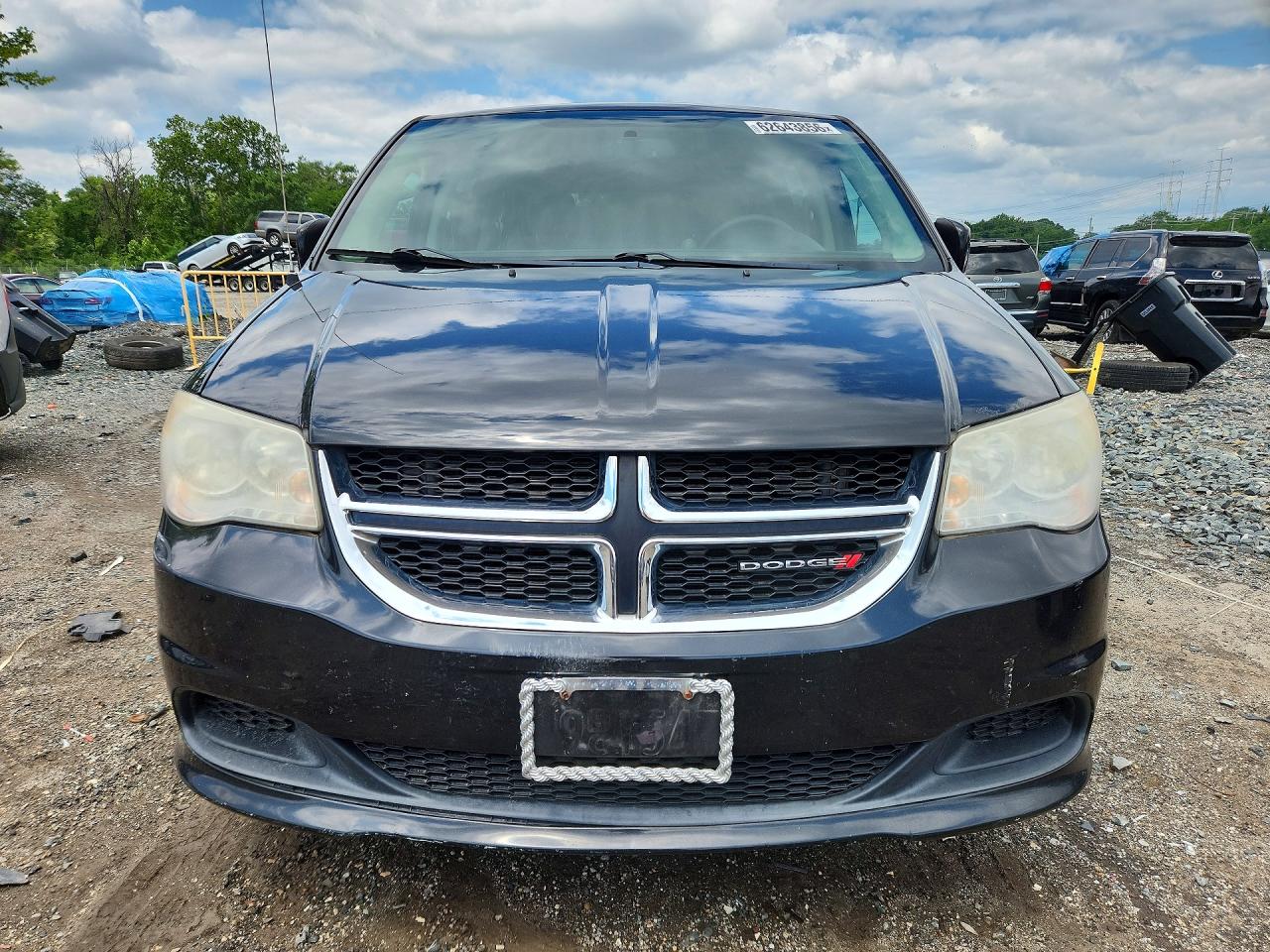 2013 Dodge Grand Caravan Sxt Black vin: 2C4RDGCG9DR676486