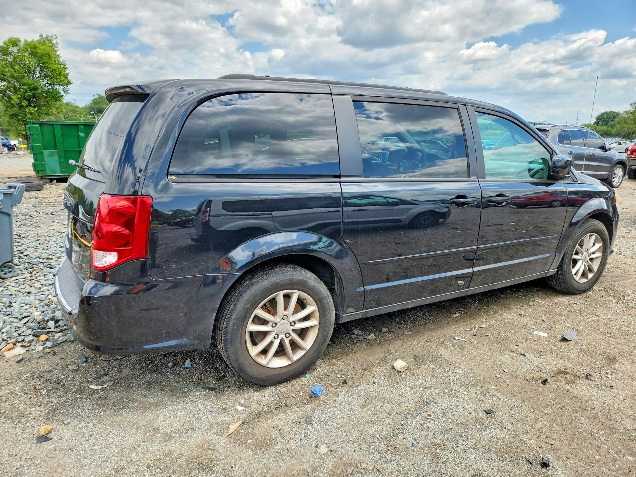 2013 Dodge Grand Caravan Sxt Black vin: 2C4RDGCG9DR676486