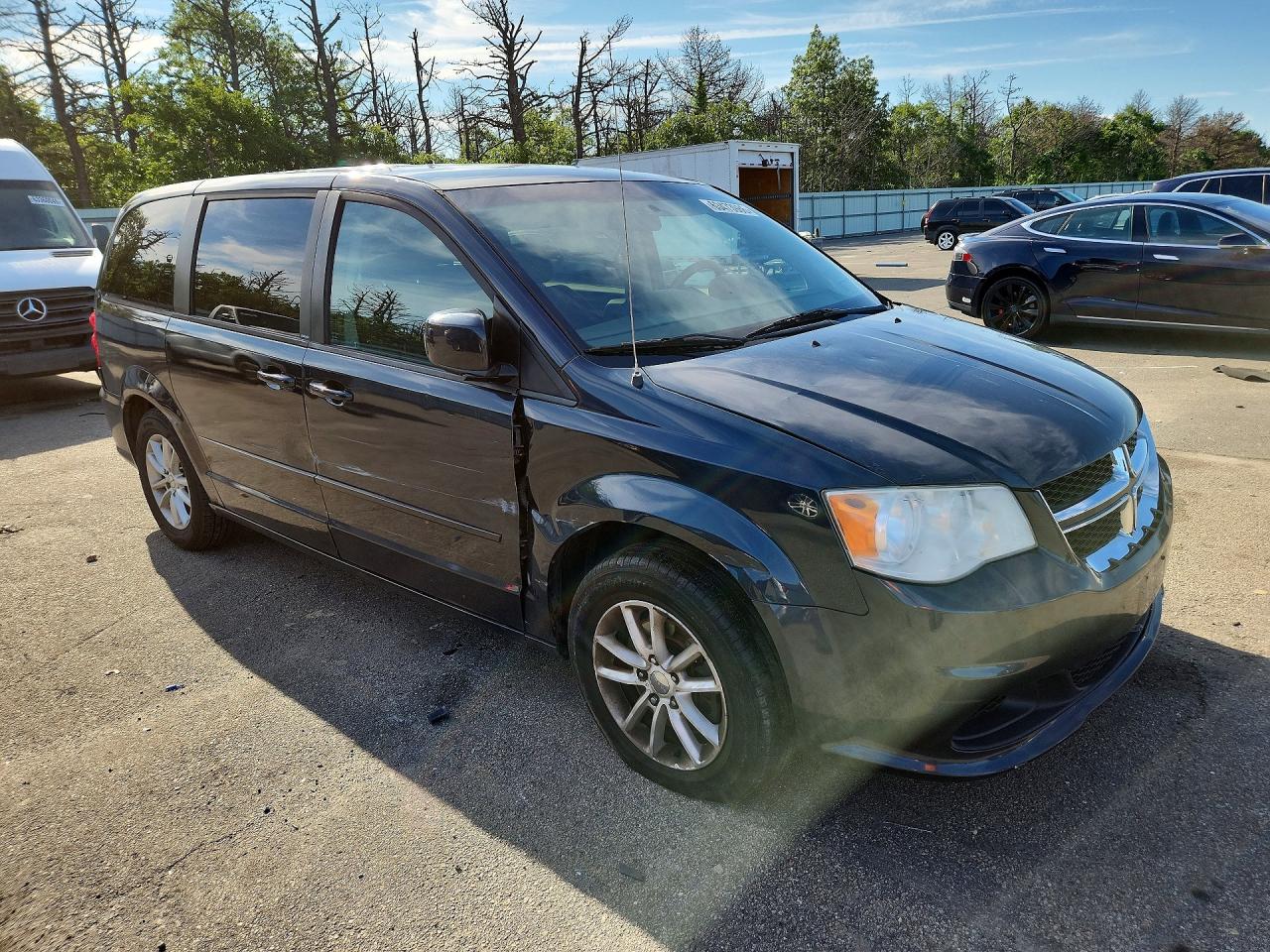 2013 Dodge Grand Caravan Sxt Gray vin: 2C4RDGCG9DR678299
