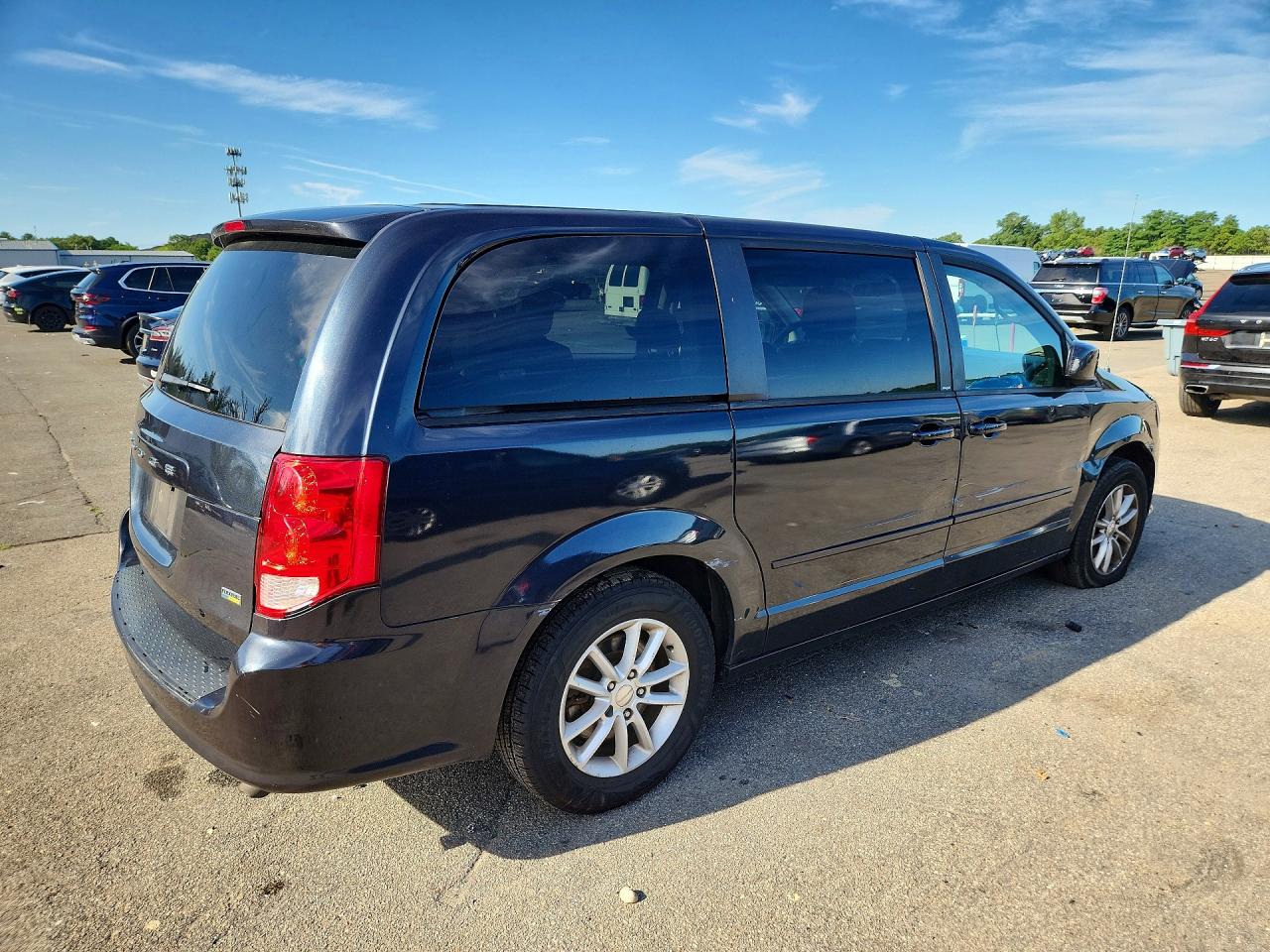 2013 Dodge Grand Caravan Sxt Gray vin: 2C4RDGCG9DR678299