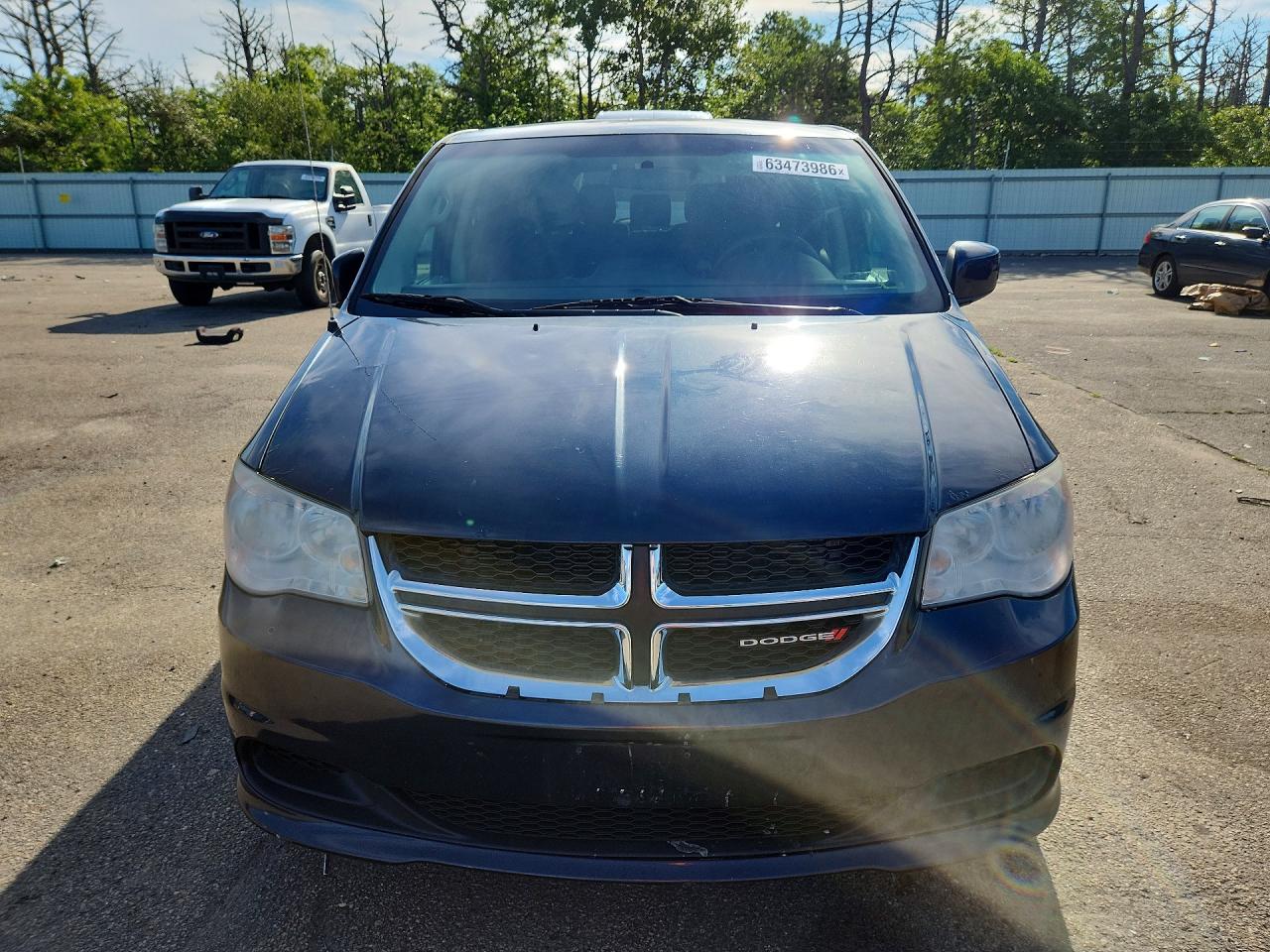 2013 Dodge Grand Caravan Sxt Gray vin: 2C4RDGCG9DR678299