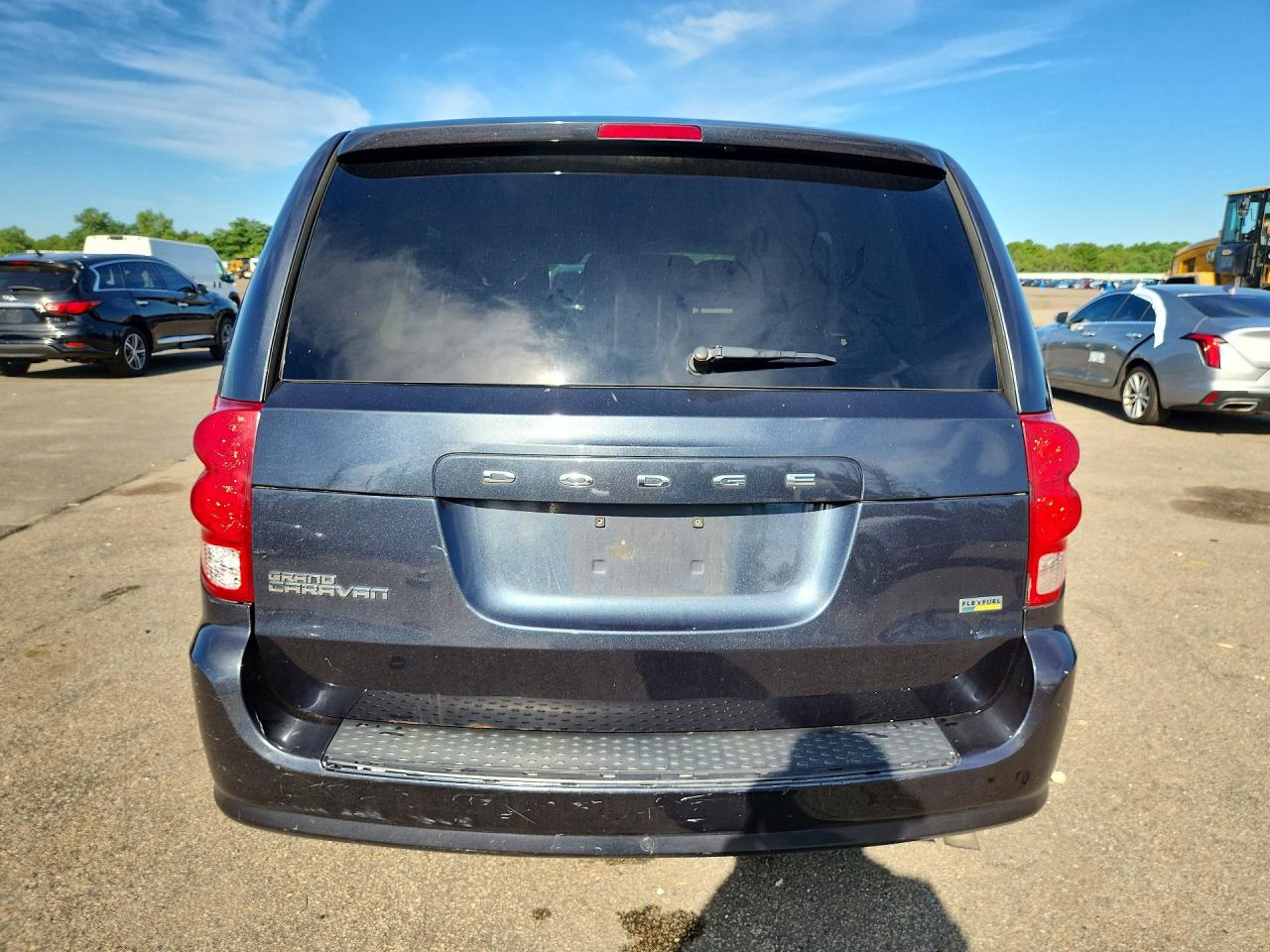 2013 Dodge Grand Caravan Sxt Gray vin: 2C4RDGCG9DR678299