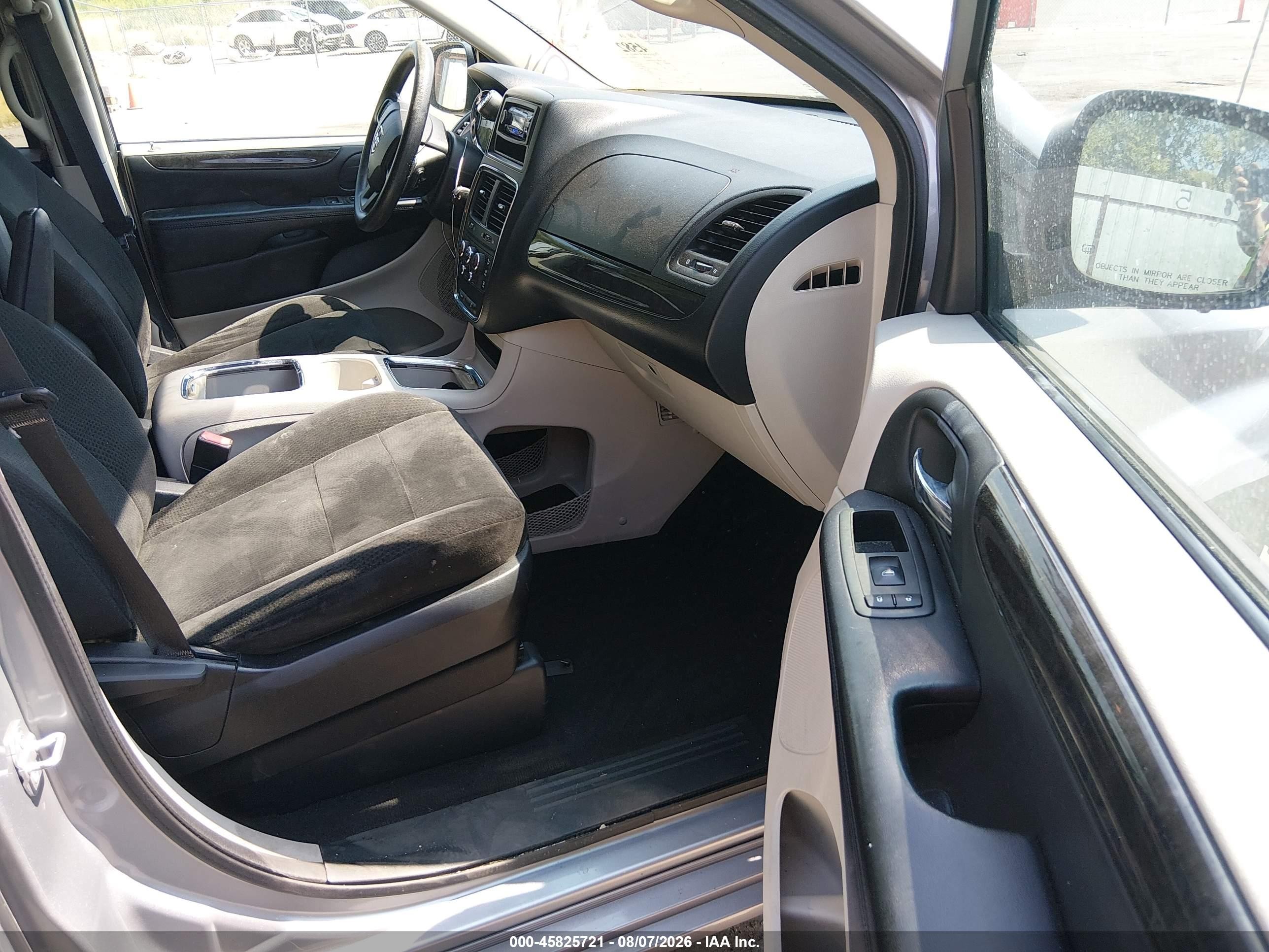 2013 Dodge Grand Caravan Sxt Silver vin: 2C4RDGCG9DR685494
