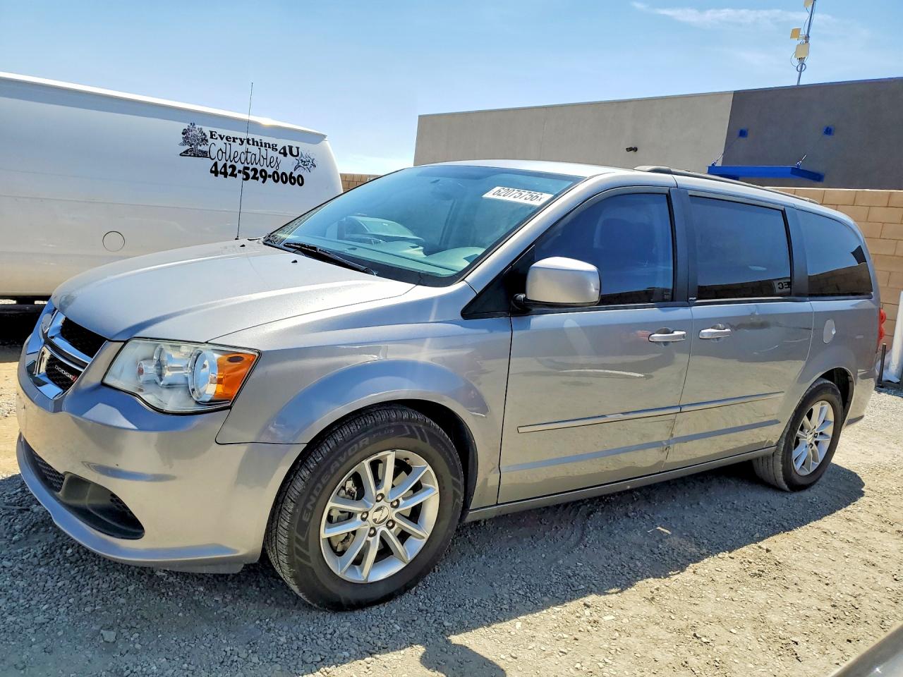 2013 Dodge Grand Caravan Sxt Gray vin: 2C4RDGCG9DR727047