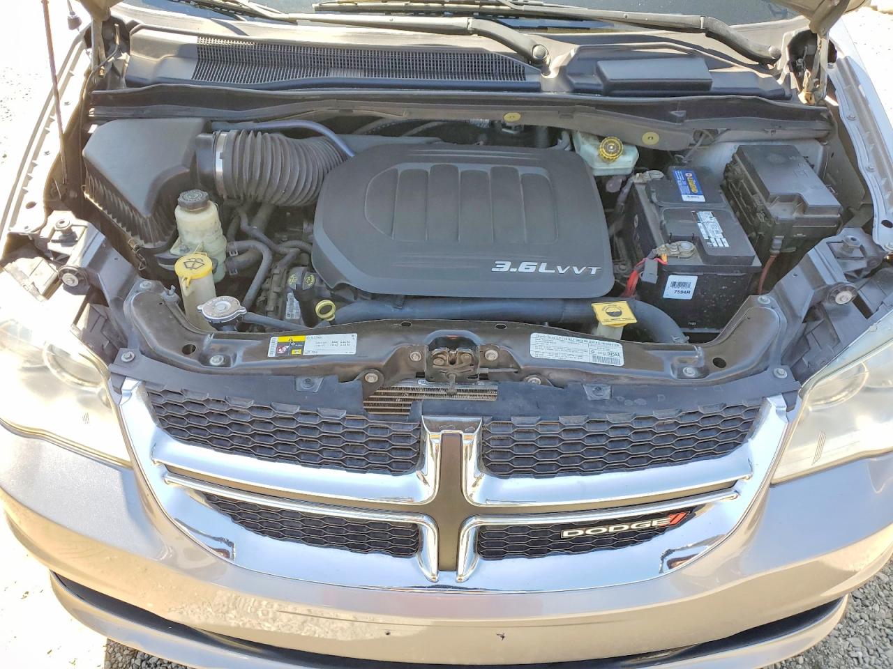 2013 Dodge Grand Caravan Sxt Gray vin: 2C4RDGCG9DR727047