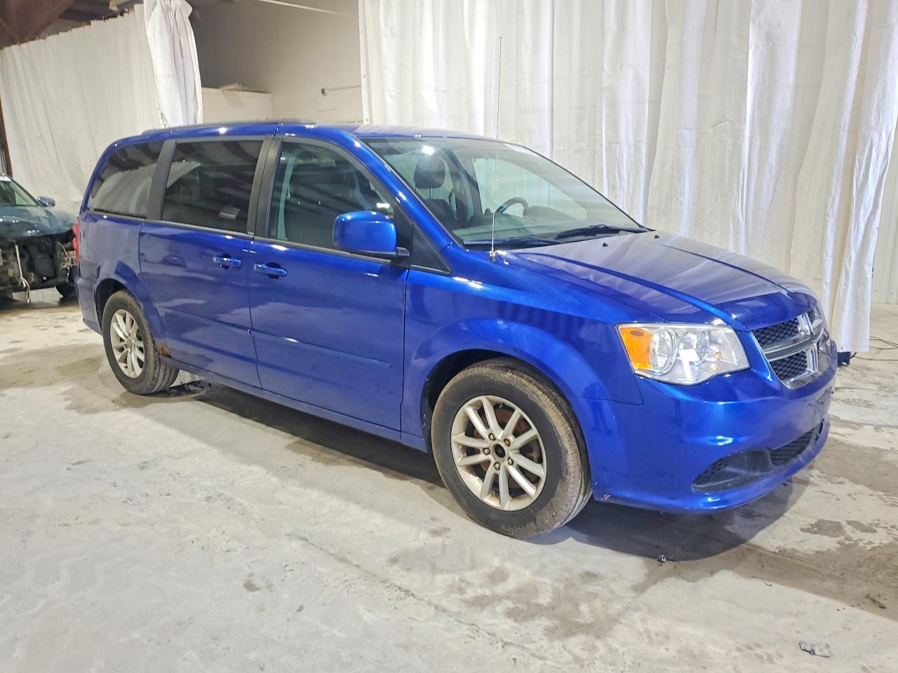 2013 Dodge Grand Caravan Sxt Blue vin: 2C4RDGCG9DR740154