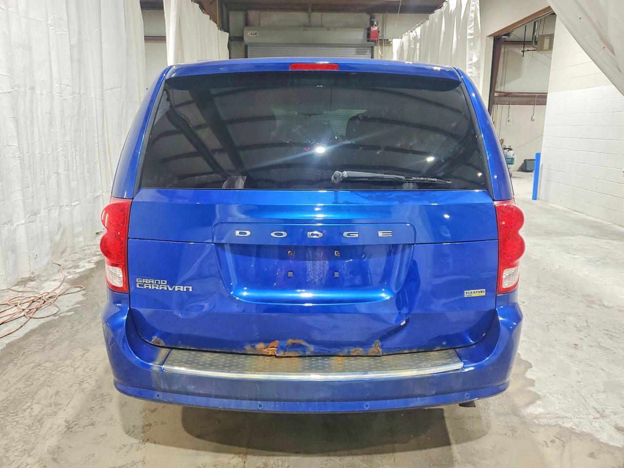2013 Dodge Grand Caravan Sxt Blue vin: 2C4RDGCG9DR740154