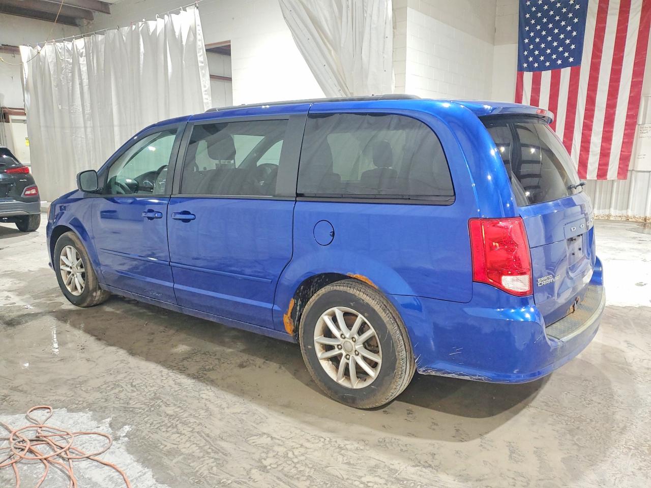 2013 Dodge Grand Caravan Sxt Blue vin: 2C4RDGCG9DR740154