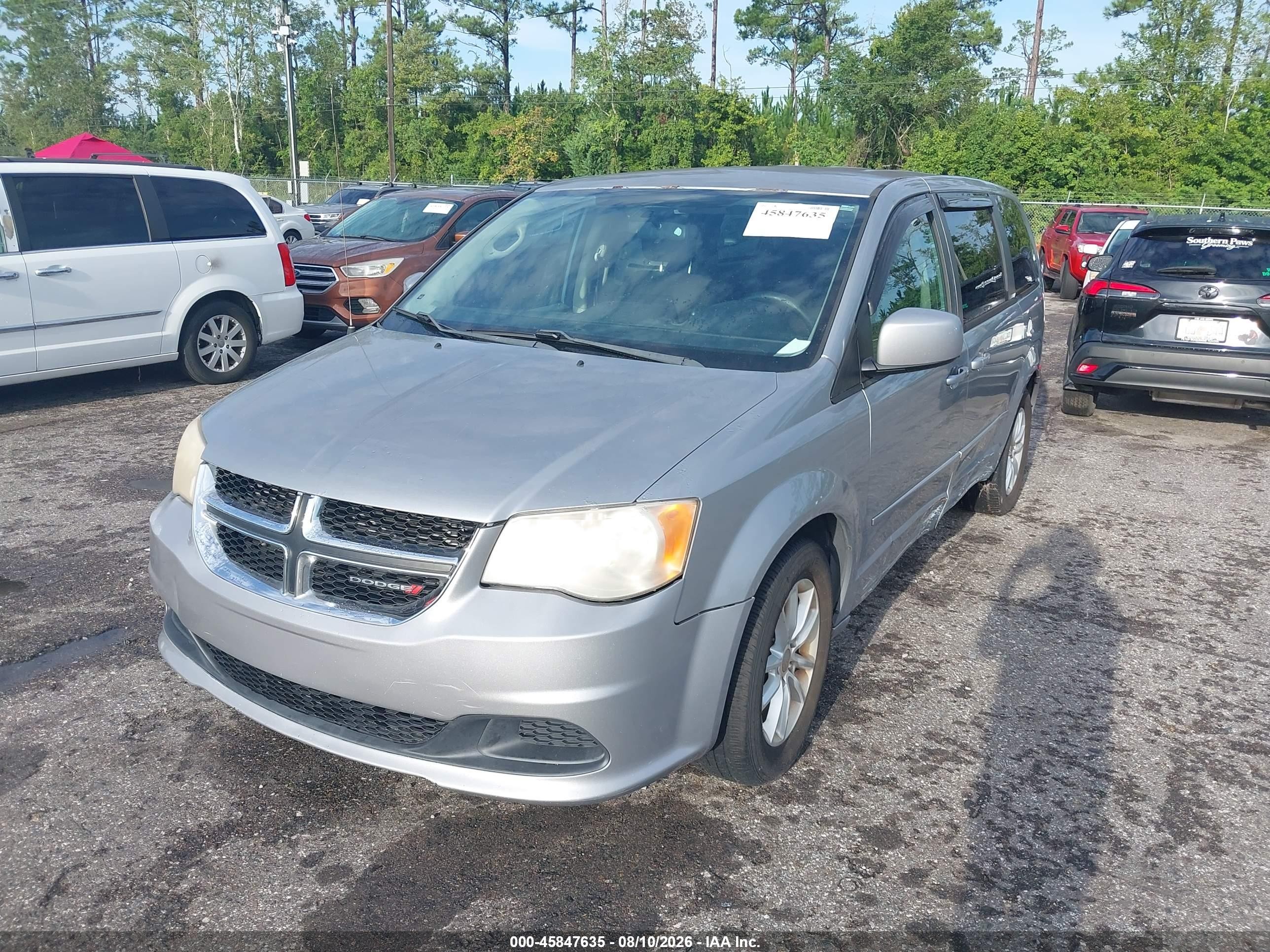 2013 Dodge Grand Caravan Sxt Silver vin: 2C4RDGCG9DR750165