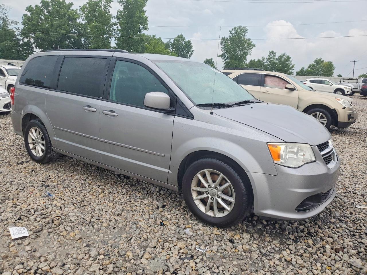 2013 Dodge Grand Caravan Sxt Серебряный vin: 2C4RDGCG9DR770559
