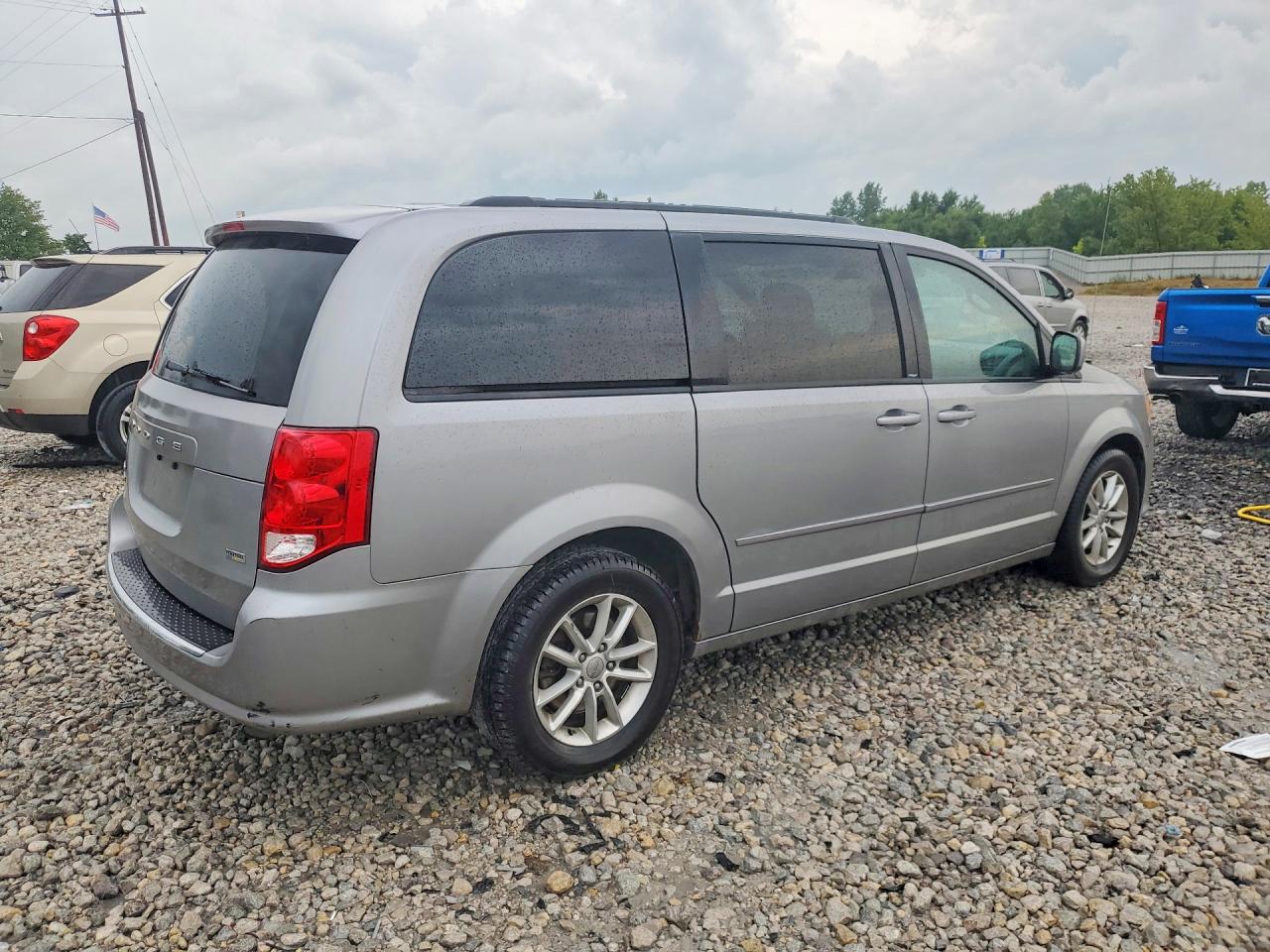 2013 Dodge Grand Caravan Sxt Серебряный vin: 2C4RDGCG9DR770559