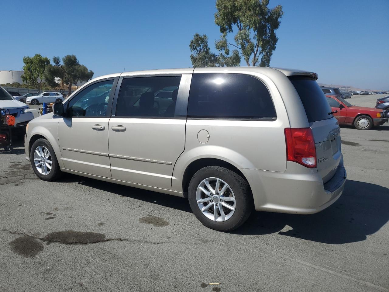 2013 Dodge Grand Caravan Sxt Beige vin: 2C4RDGCG9DR771551