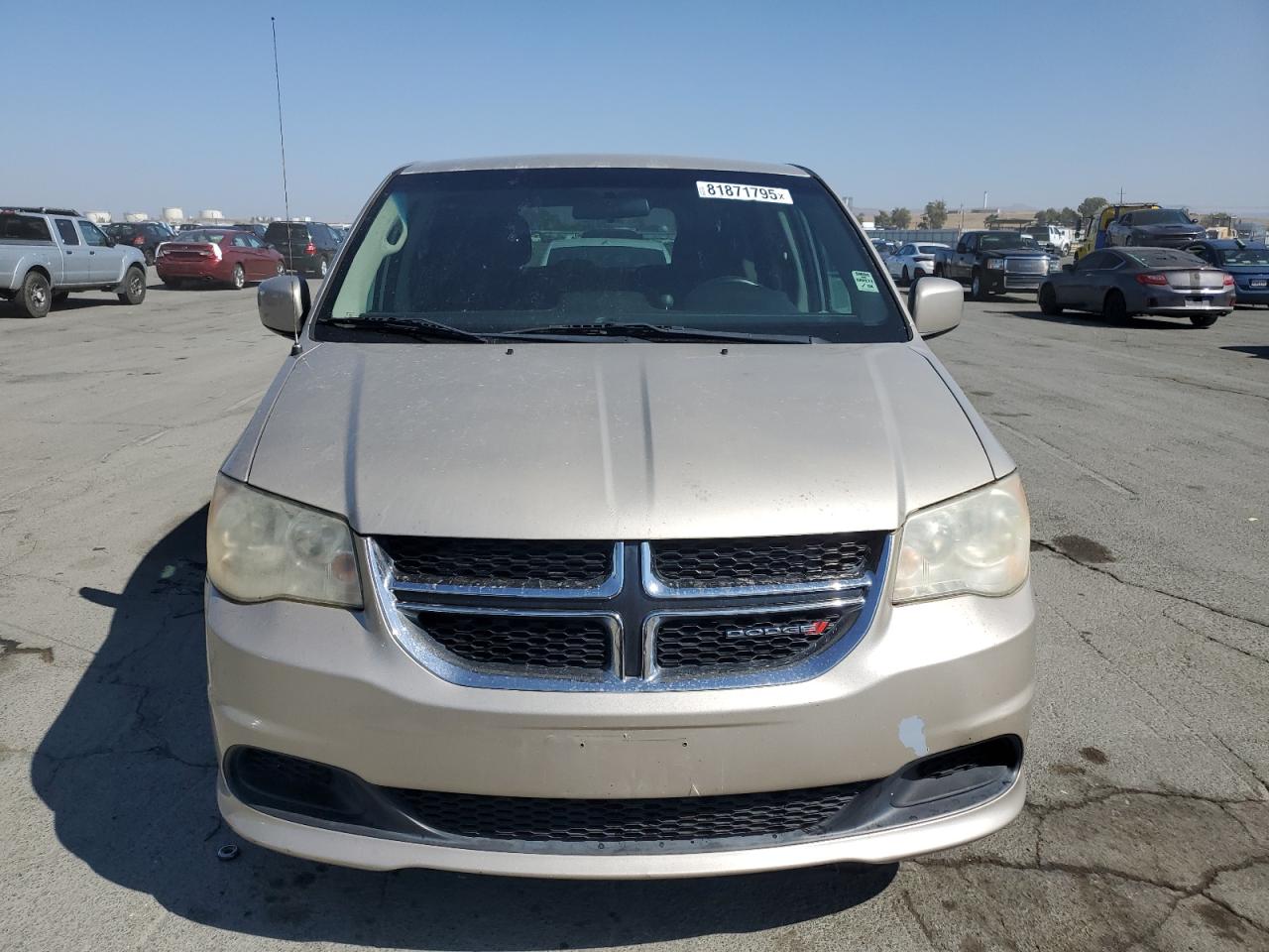 2013 Dodge Grand Caravan Sxt Beige vin: 2C4RDGCG9DR771551