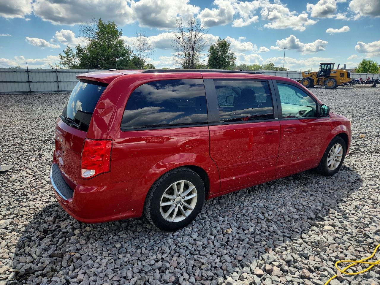 2013 Dodge Grand Caravan Sxt Red vin: 2C4RDGCG9DR817539