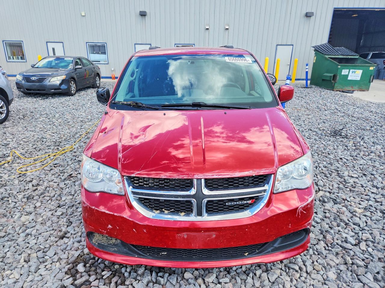 2013 Dodge Grand Caravan Sxt Red vin: 2C4RDGCG9DR817539