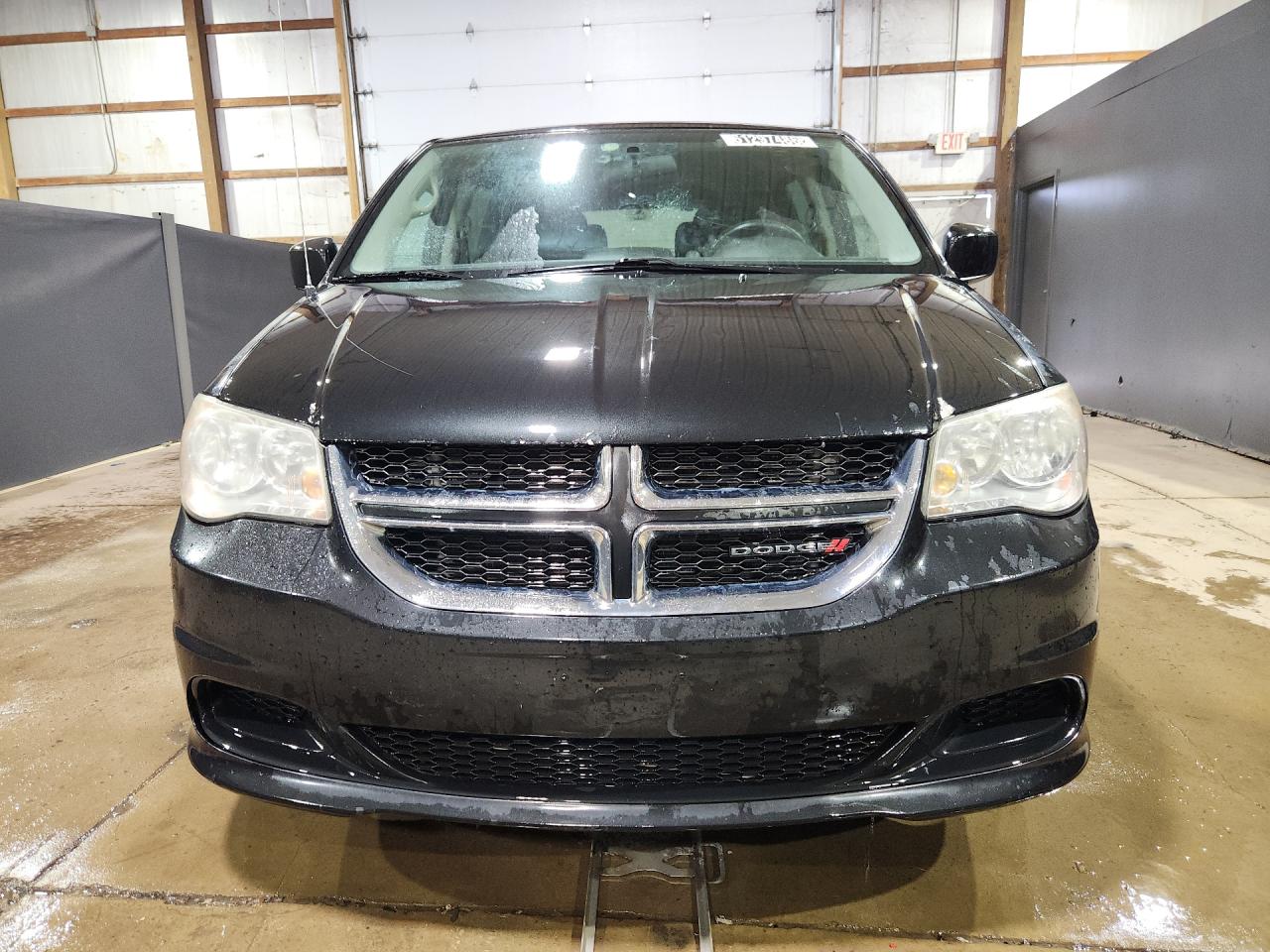 2014 Dodge Grand Caravan Sxt Black vin: 2C4RDGCG9ER120468 Damage: Front Bumper/Cover, Chipped, 10 Or More